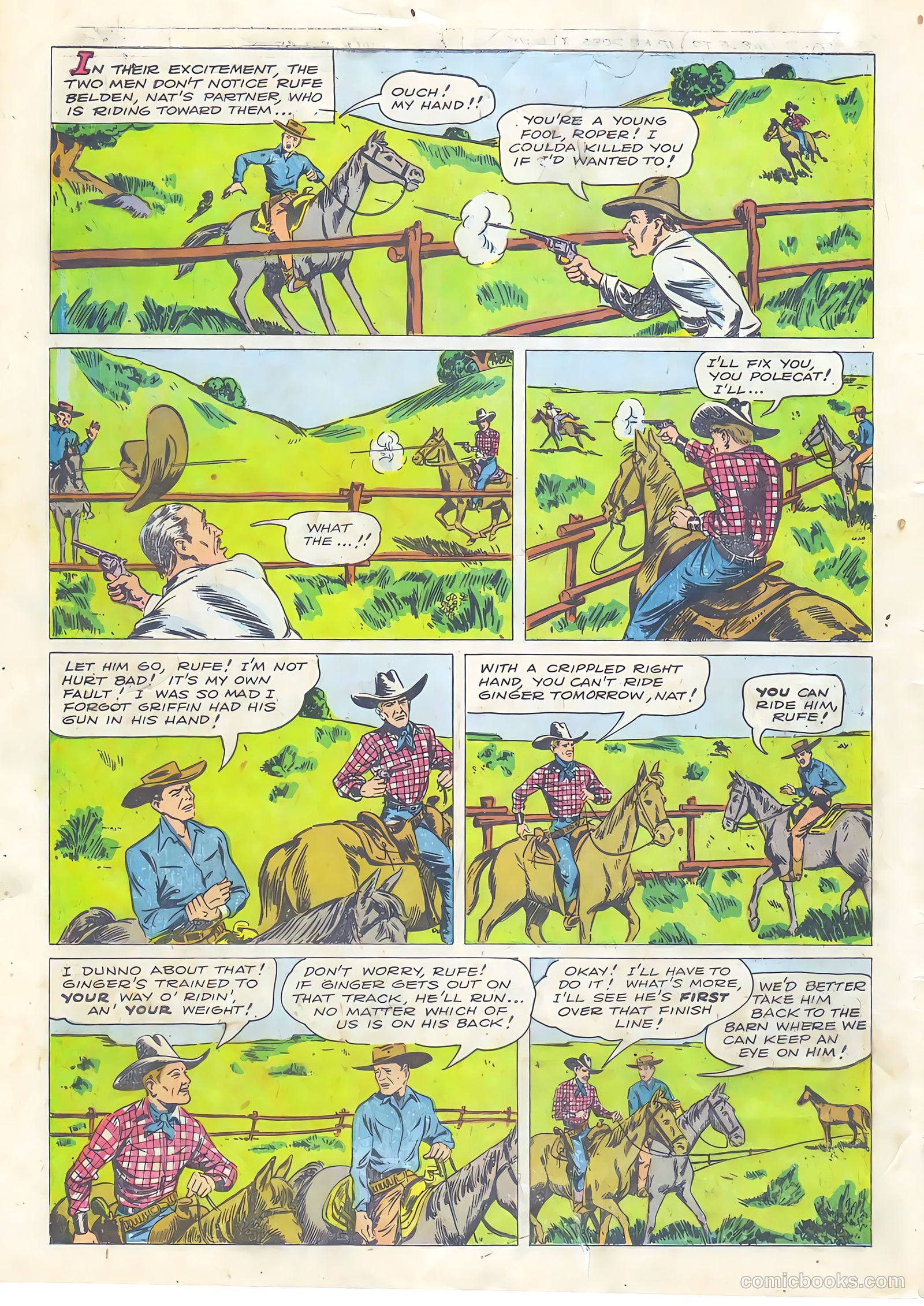Gene Autry Comics #10 — page 30 of 36