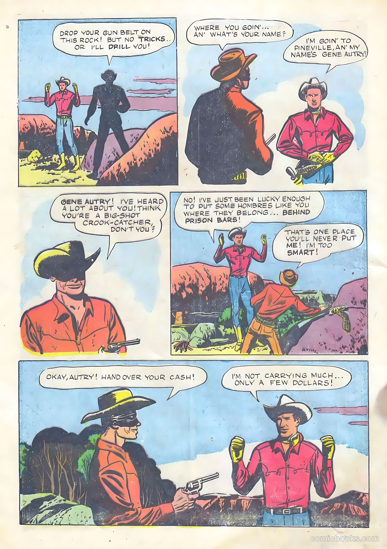 Gene Autry Comics #11 — page 4 of 36