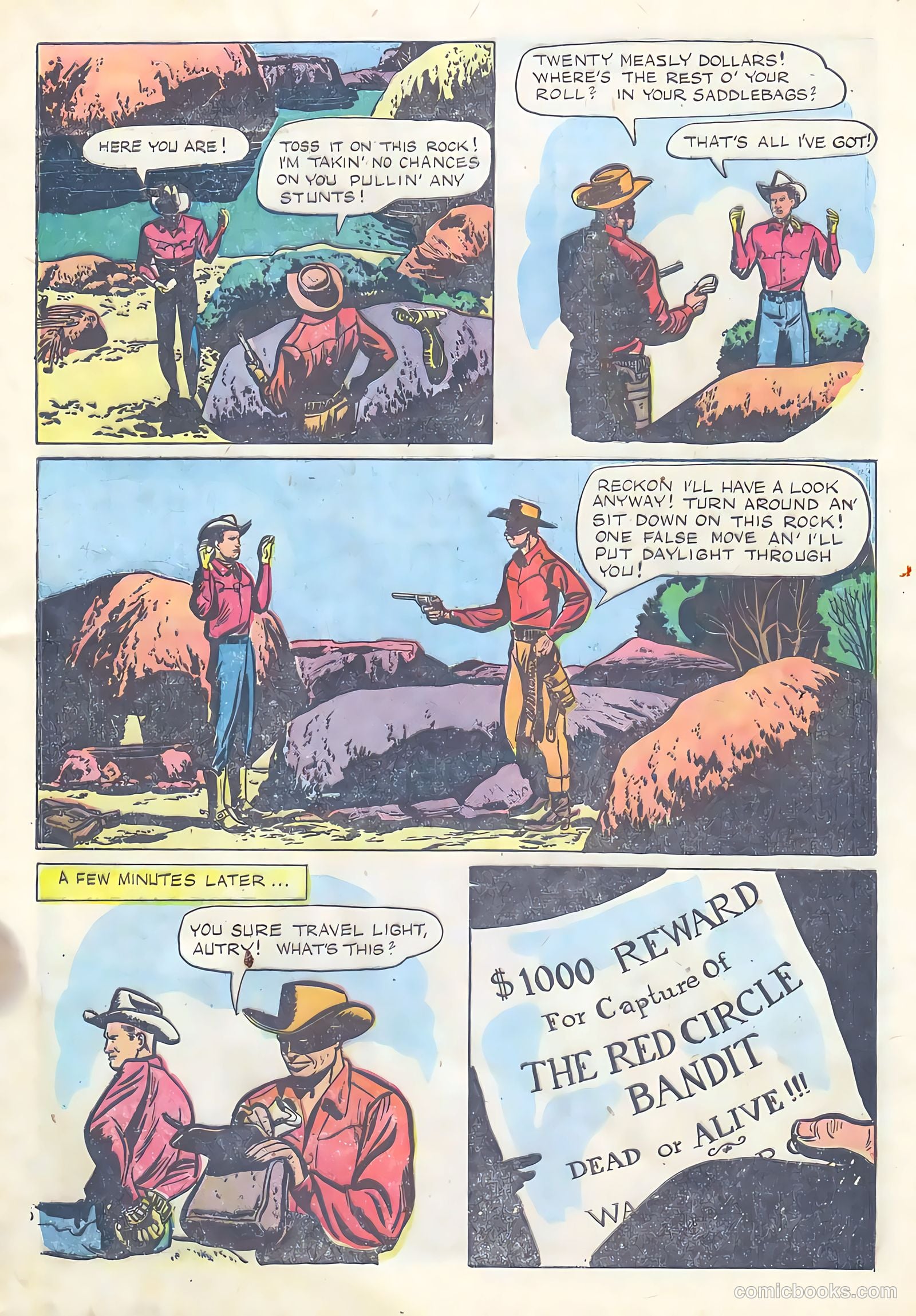 Gene Autry Comics #11 — page 5 of 36