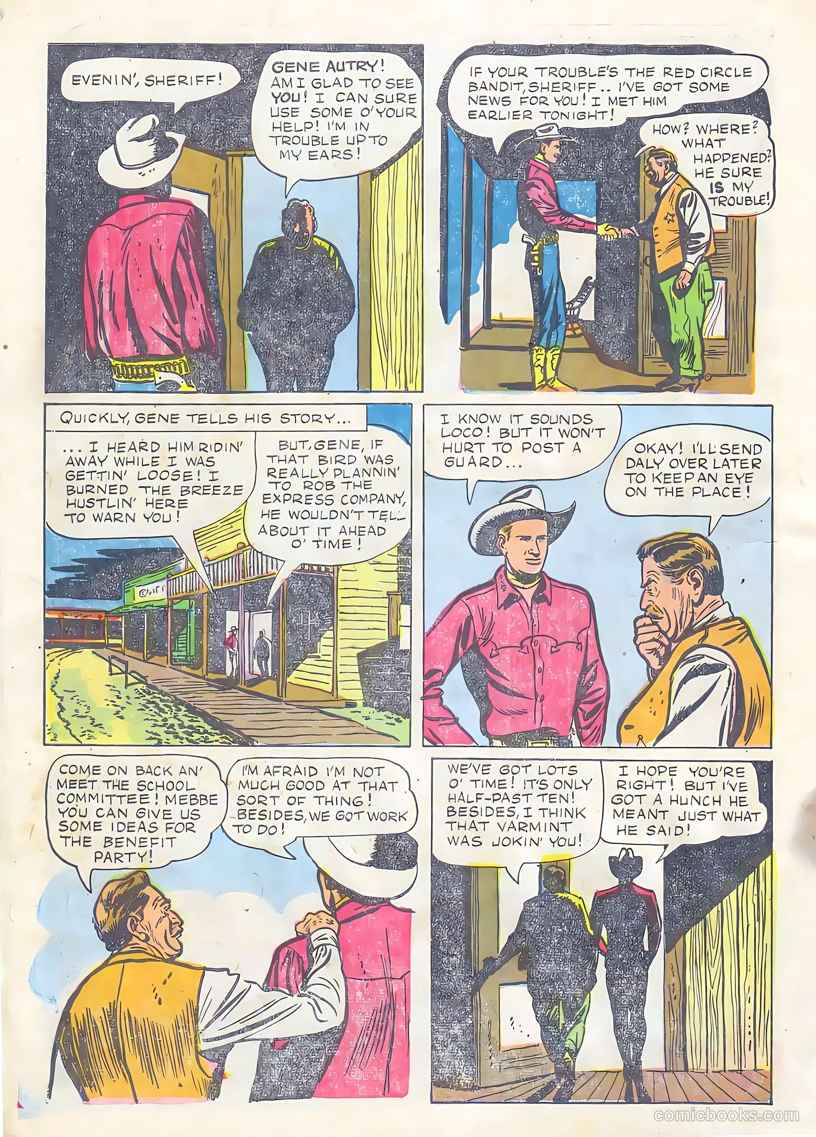Gene Autry Comics #11 — page 10 of 36