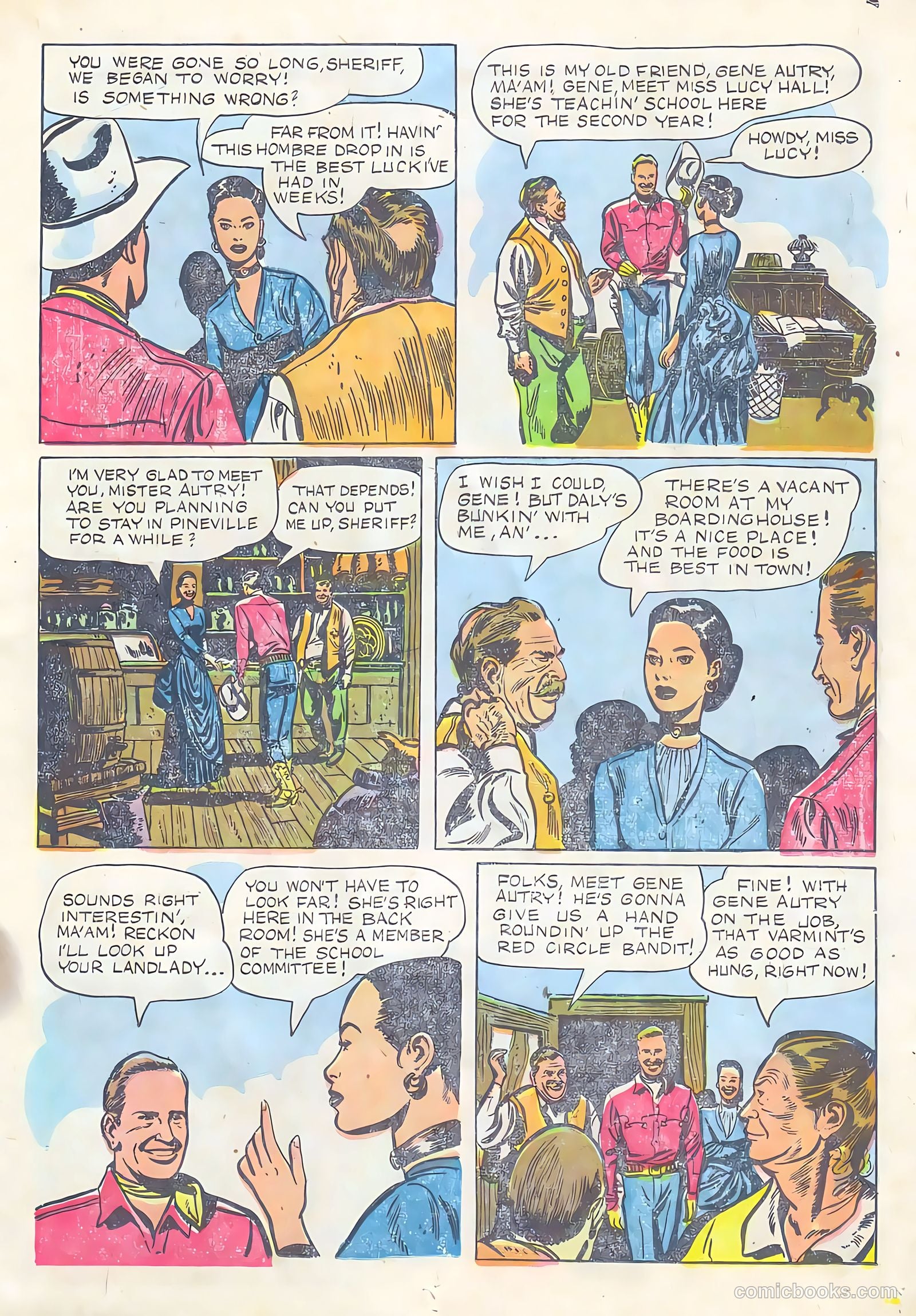 Gene Autry Comics #11 — page 11 of 36