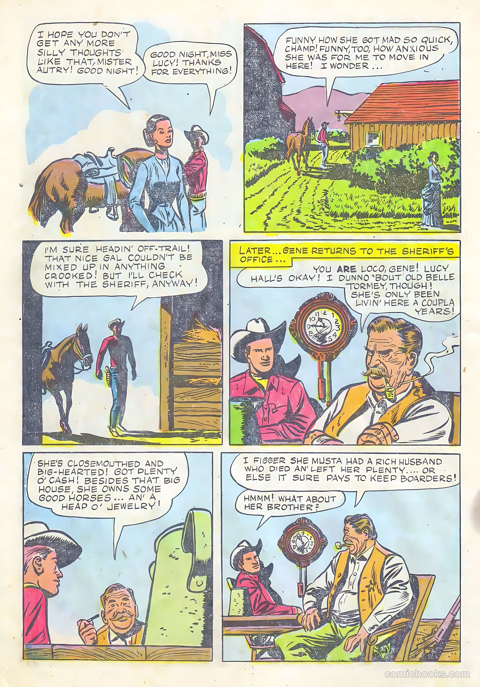 Gene Autry Comics #11 — page 14 of 36