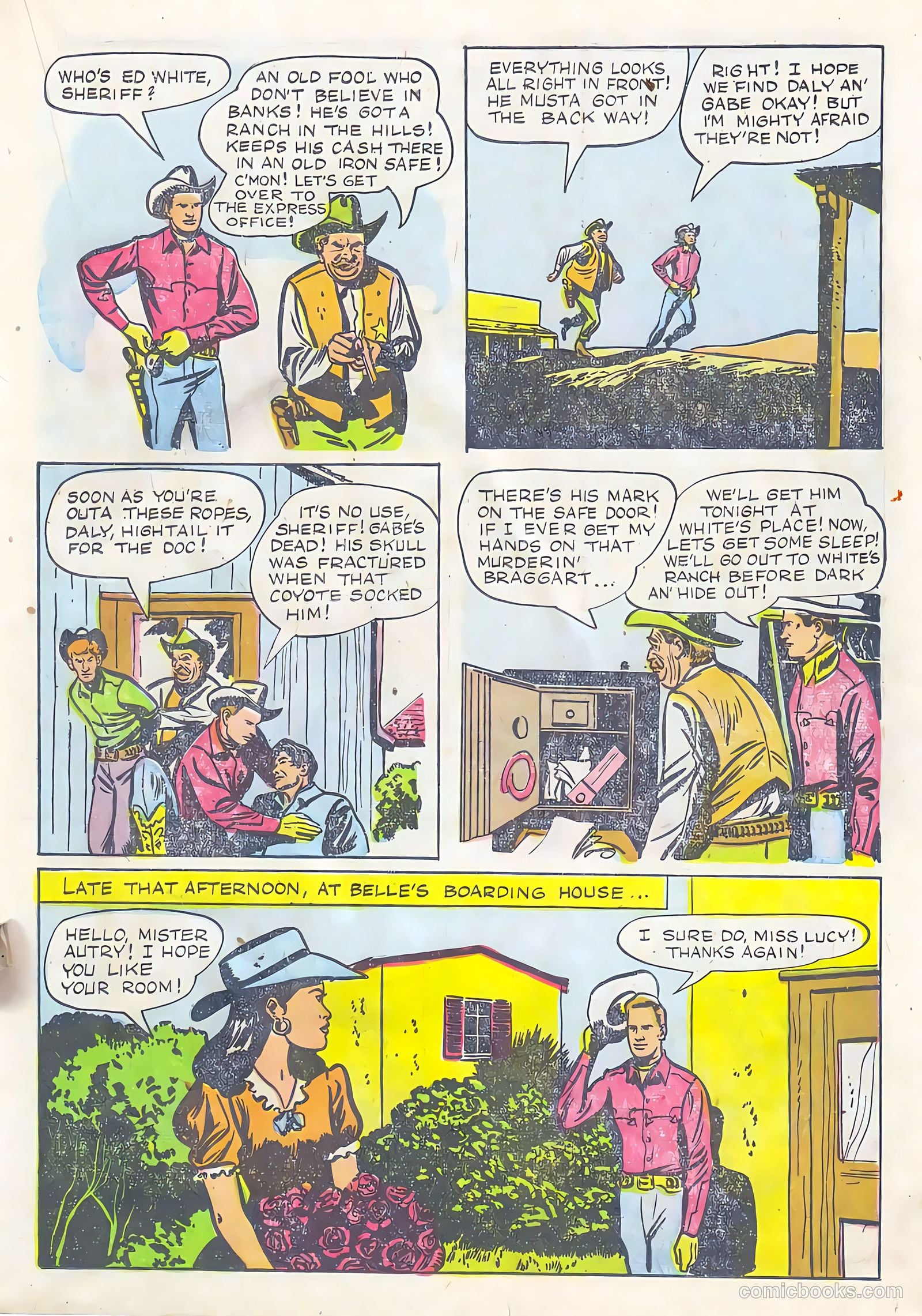Gene Autry Comics #11 — page 19 of 36