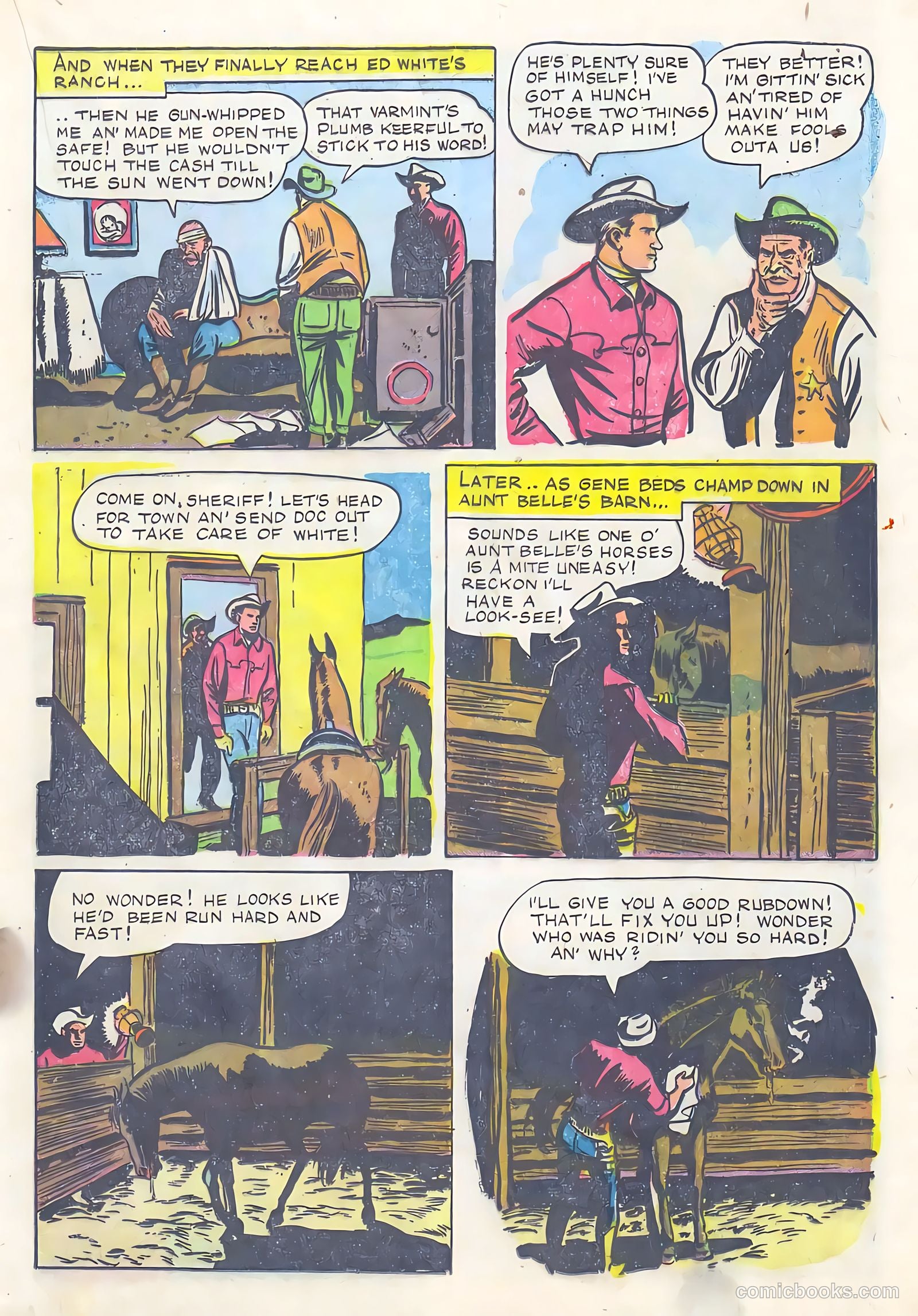 Gene Autry Comics #11 — page 21 of 36