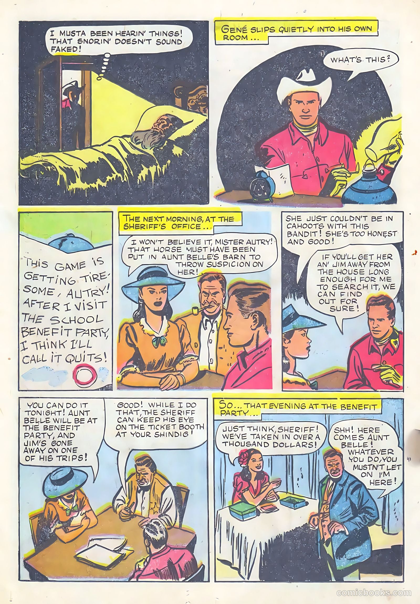 Gene Autry Comics #11 — page 24 of 36