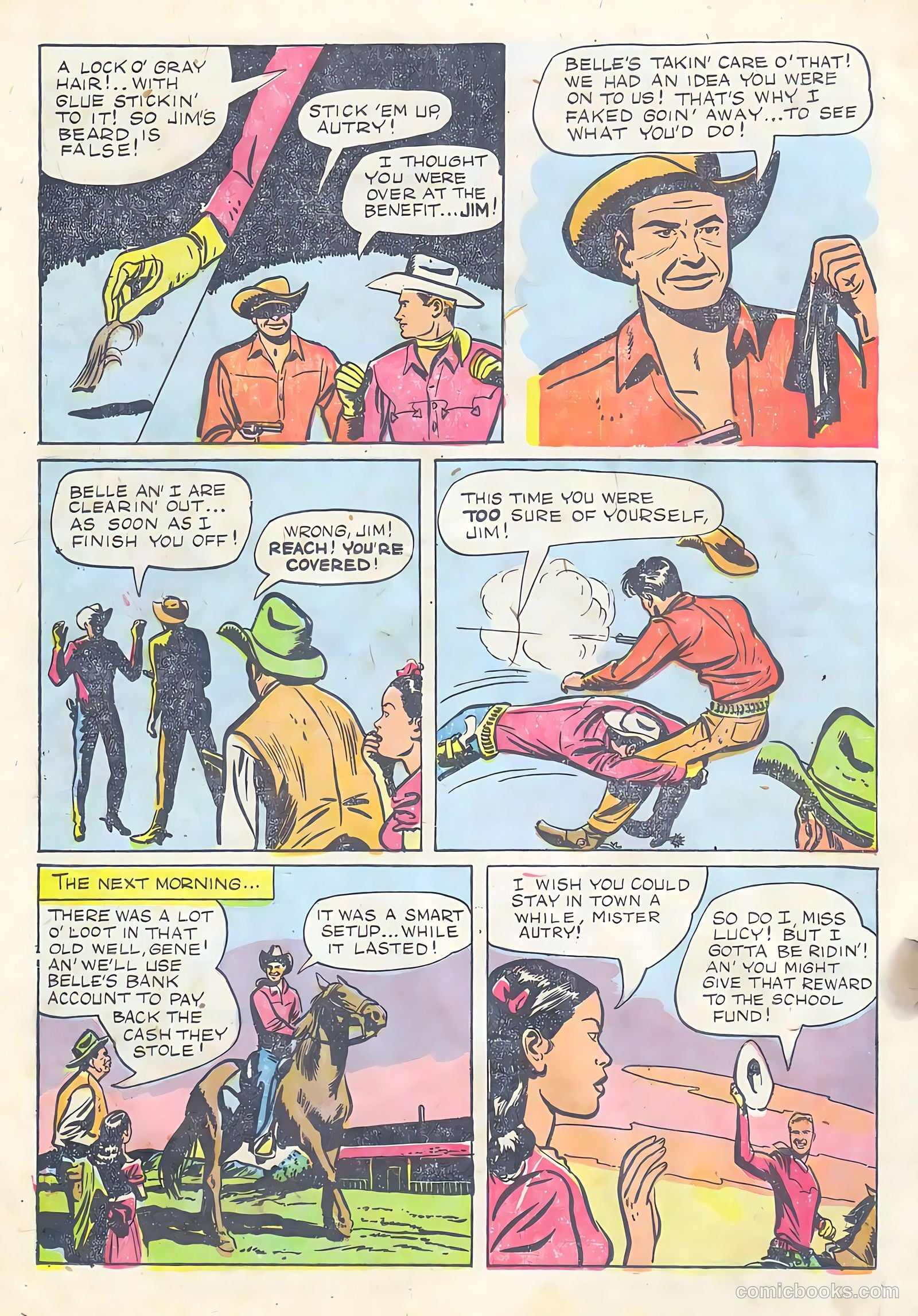 Gene Autry Comics #11 — page 26 of 36