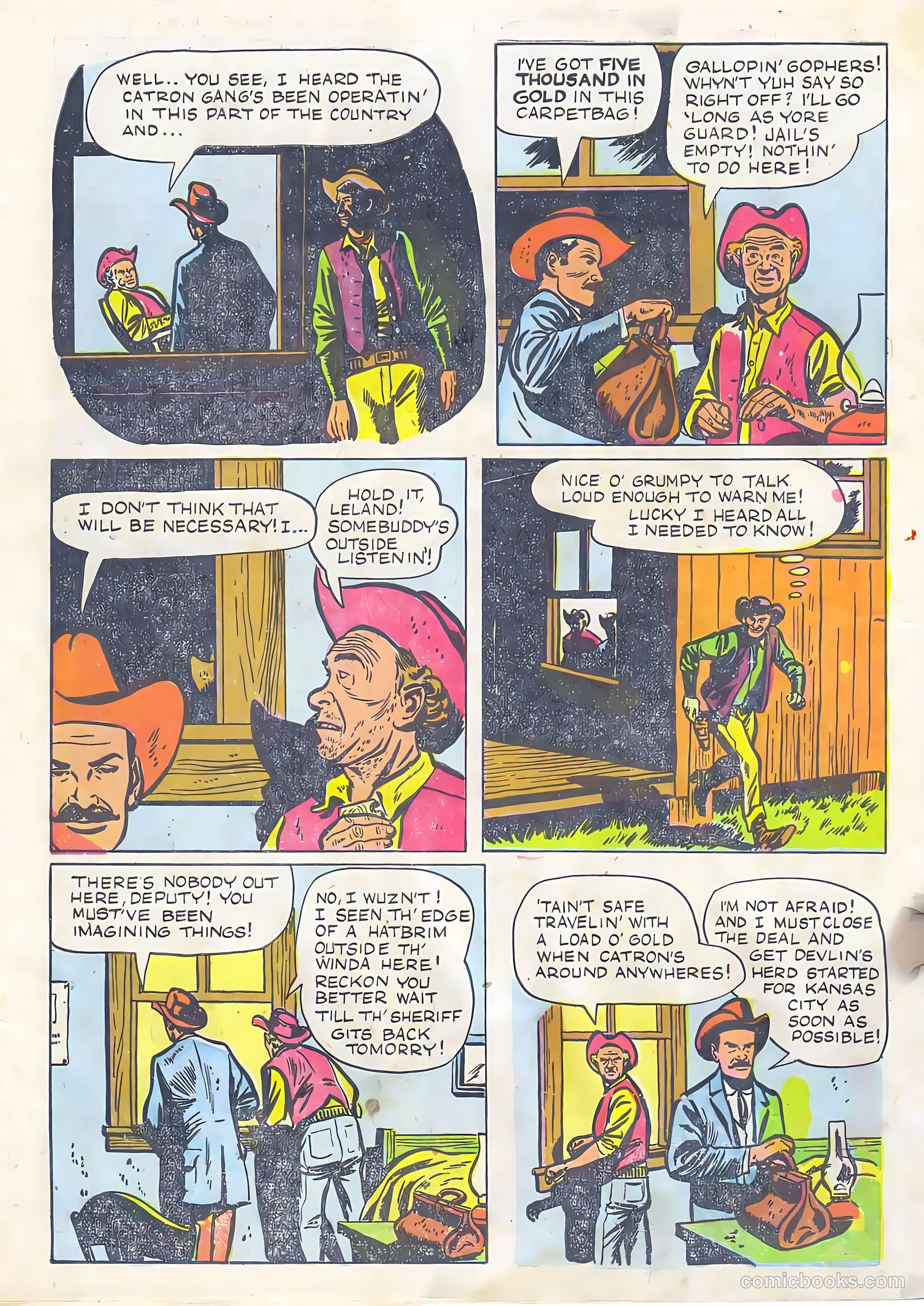 Gene Autry Comics #11 — page 30 of 36