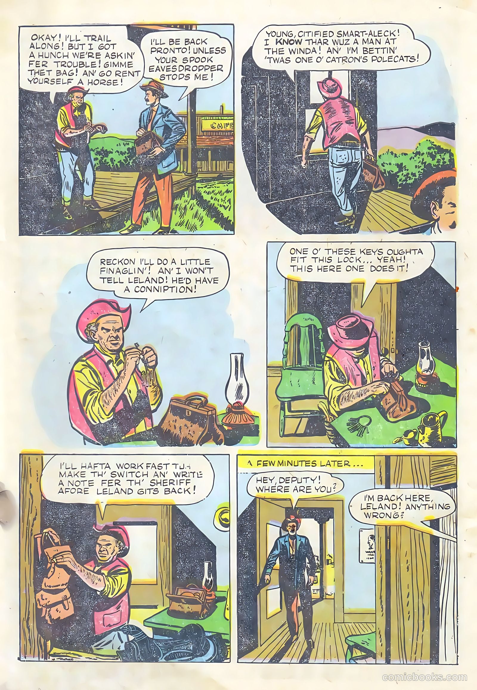 Gene Autry Comics #11 — page 31 of 36