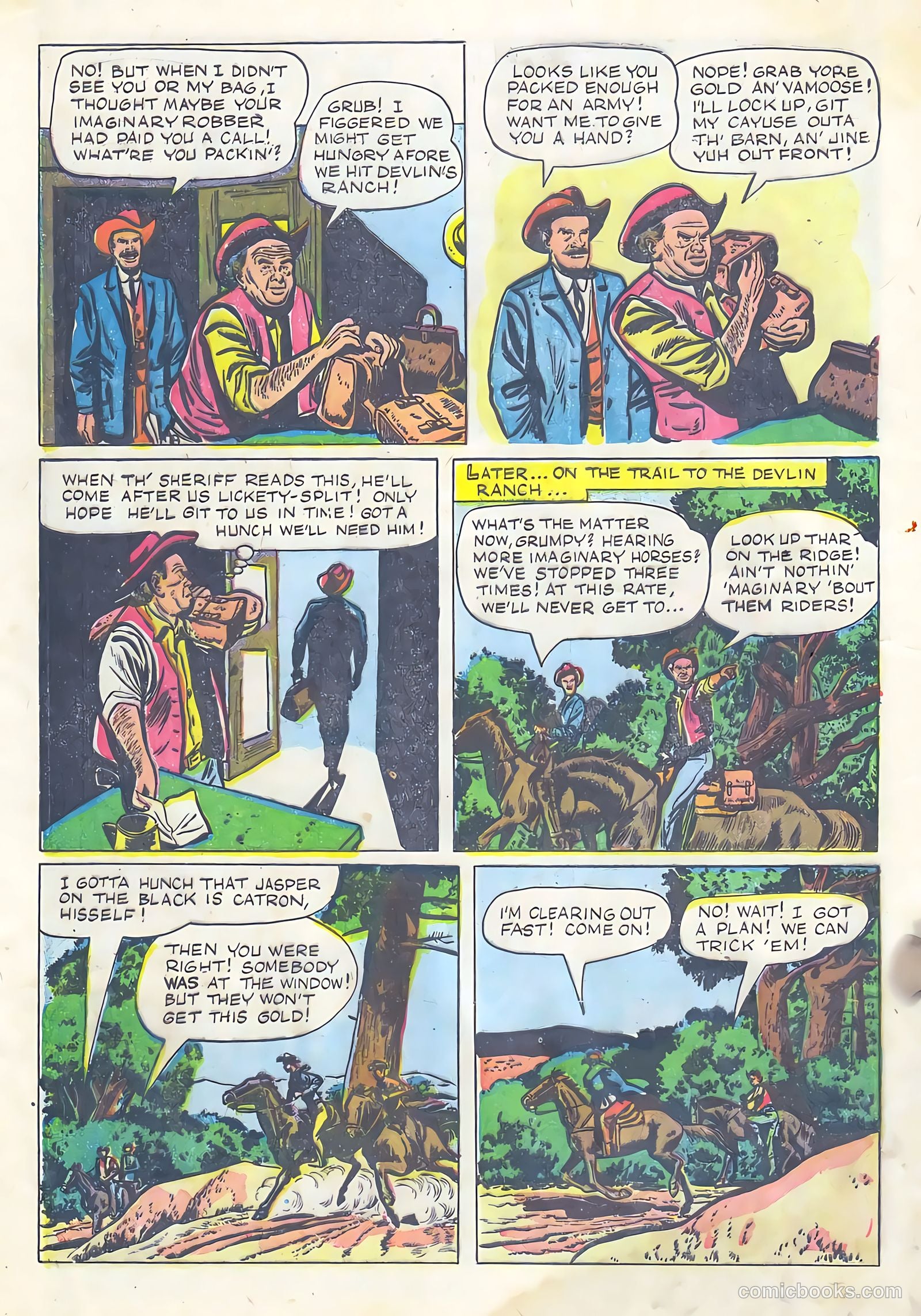 Gene Autry Comics #11 — page 32 of 36