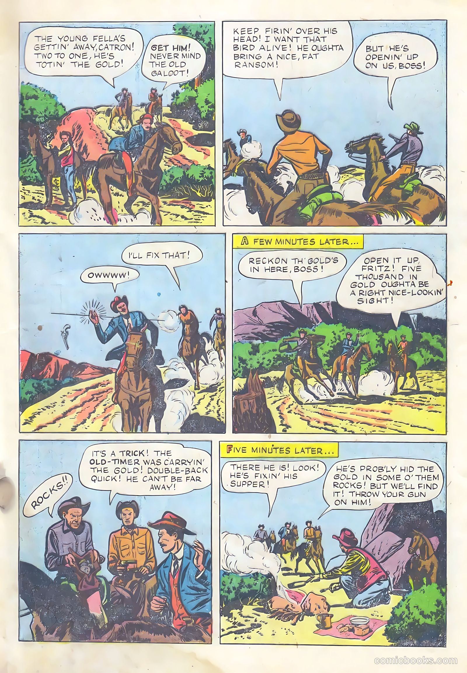 Gene Autry Comics #11 — page 33 of 36