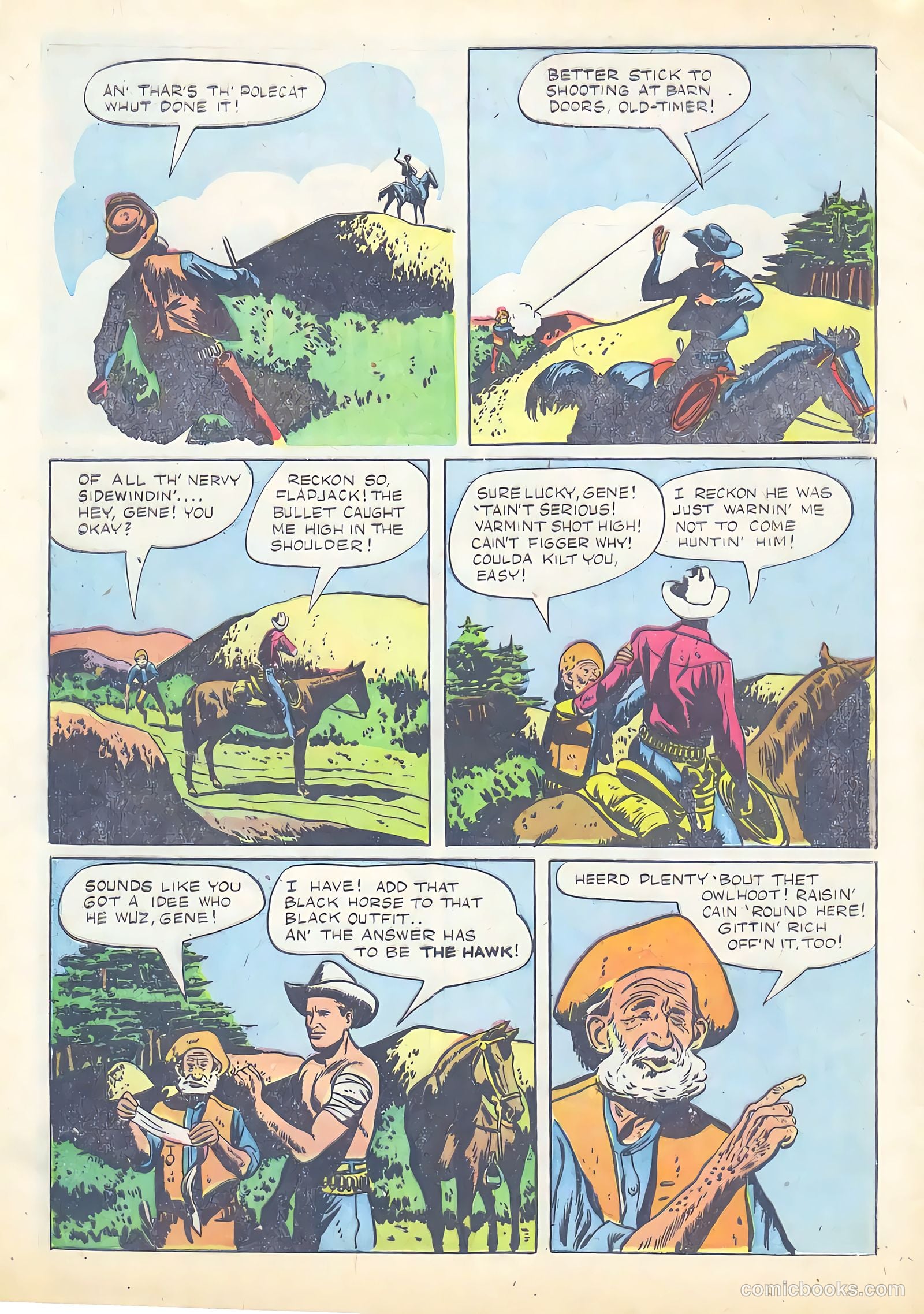 Gene Autry Comics #13 — page 4 of 36