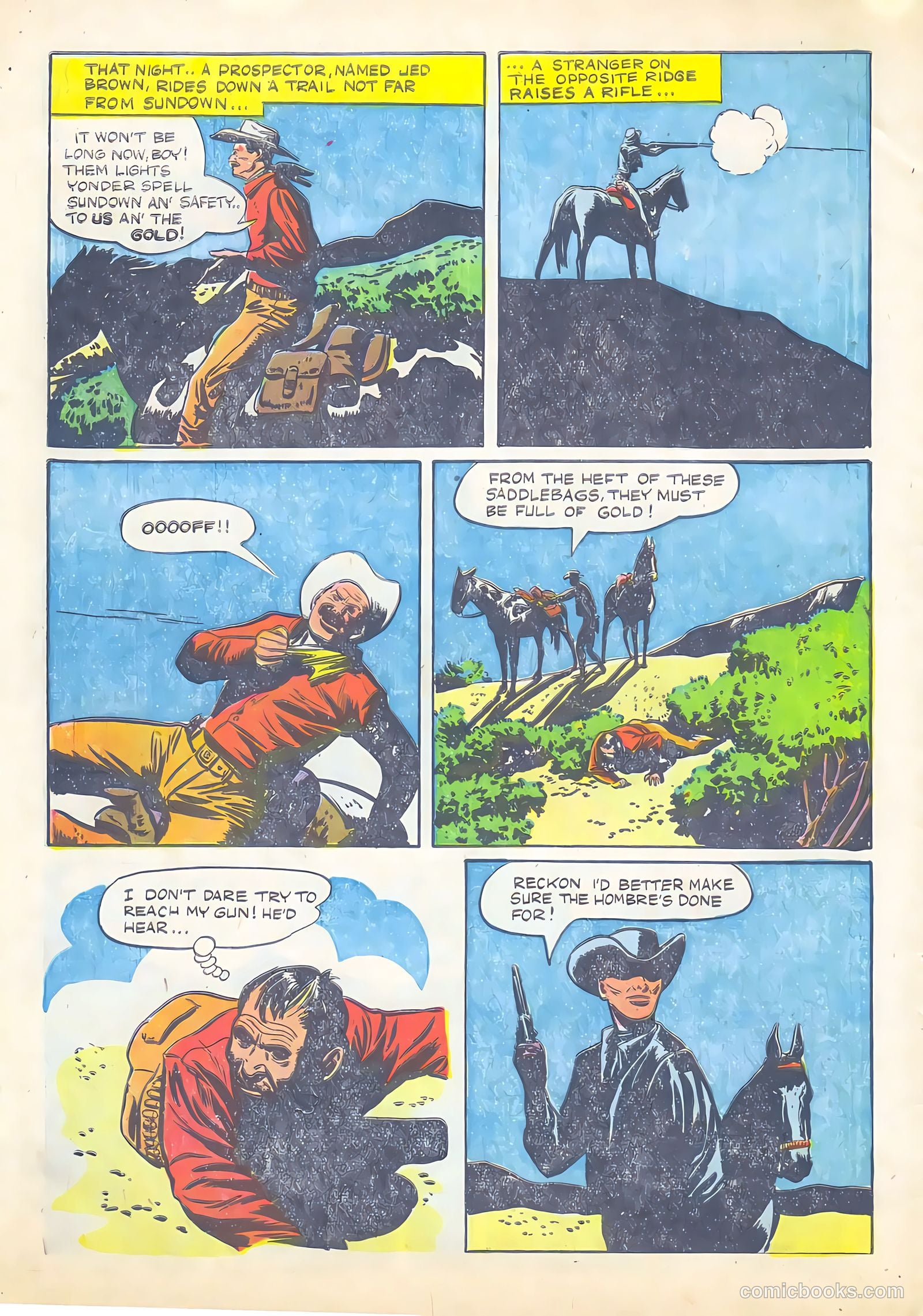 Gene Autry Comics #13 — page 6 of 36