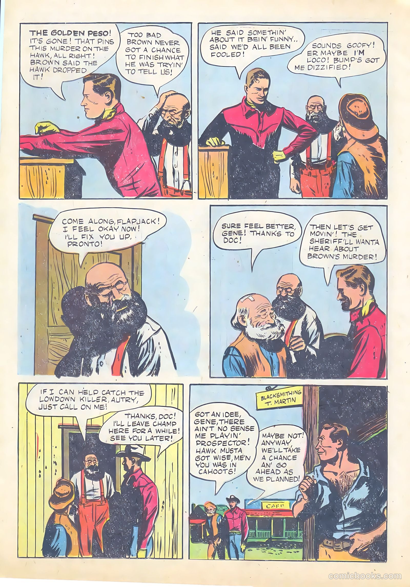 Gene Autry Comics #13 — page 14 of 36