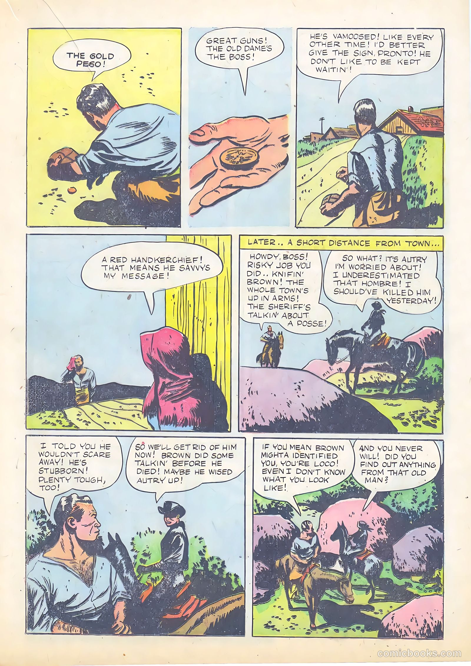 Gene Autry Comics #13 — page 17 of 36