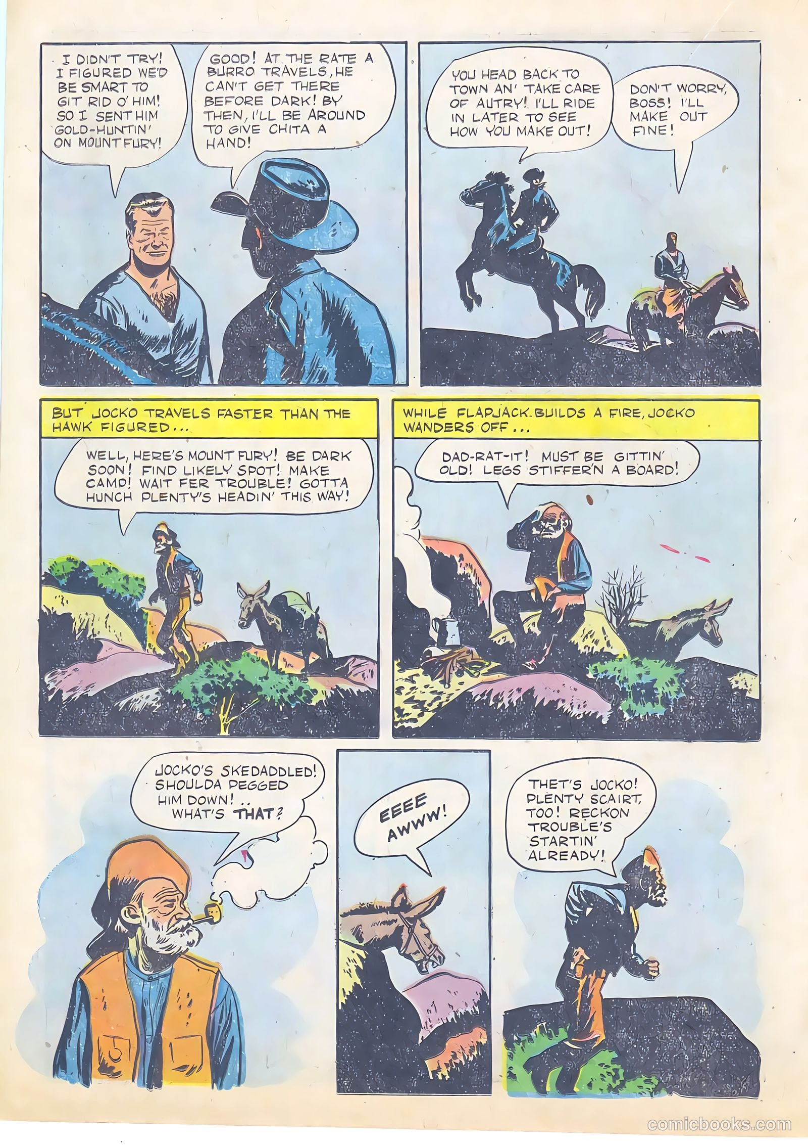 Gene Autry Comics #13 — page 18 of 36