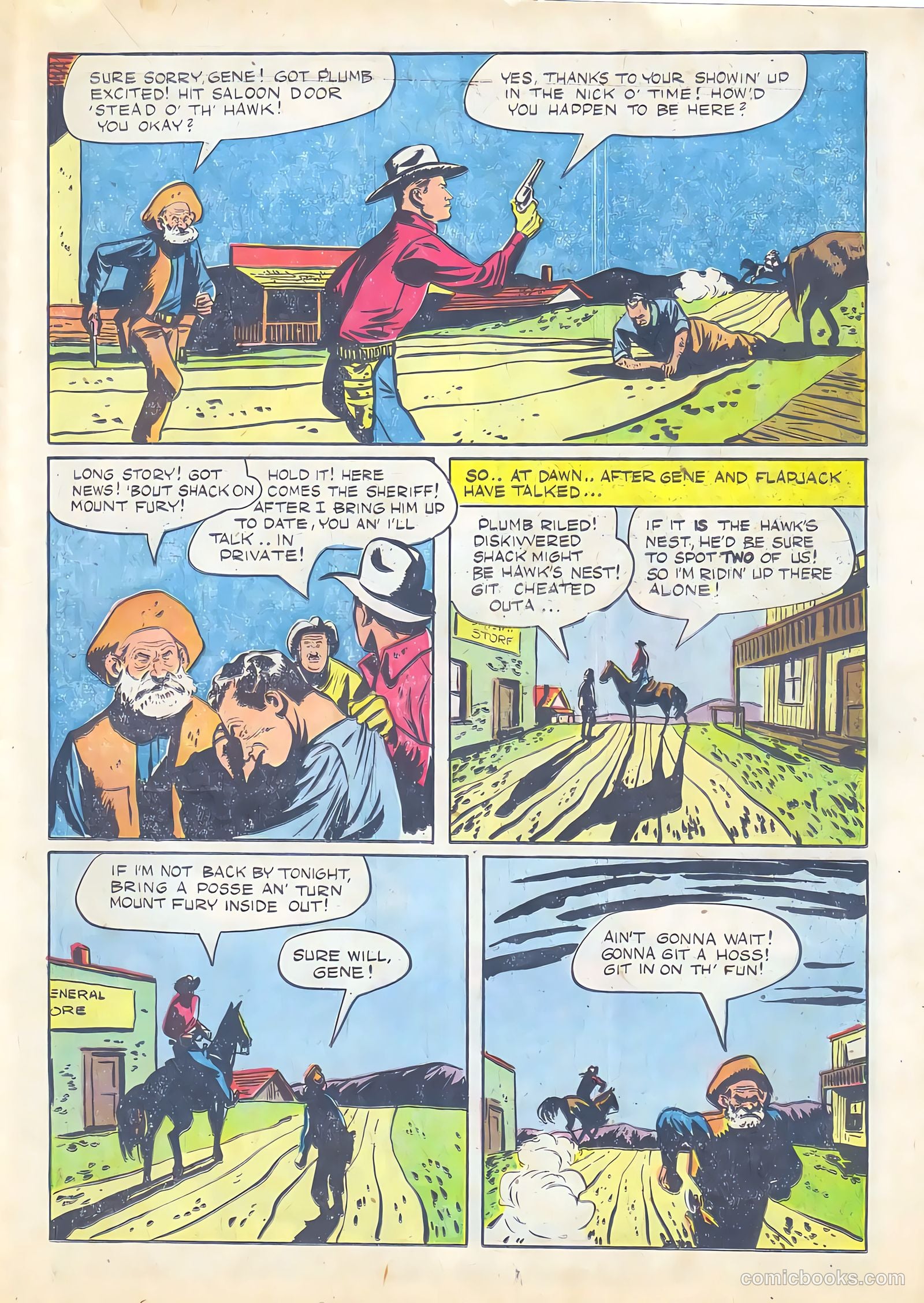 Gene Autry Comics #13 — page 23 of 36