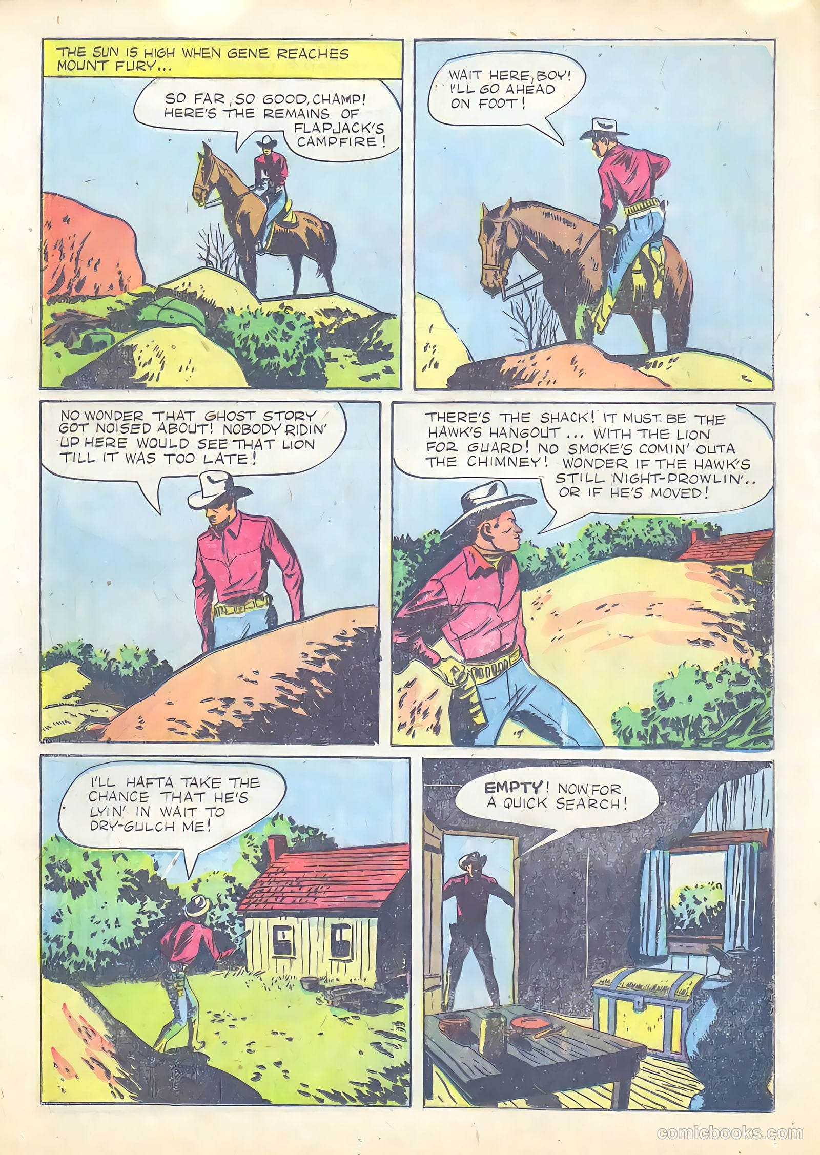Gene Autry Comics #13 — page 24 of 36
