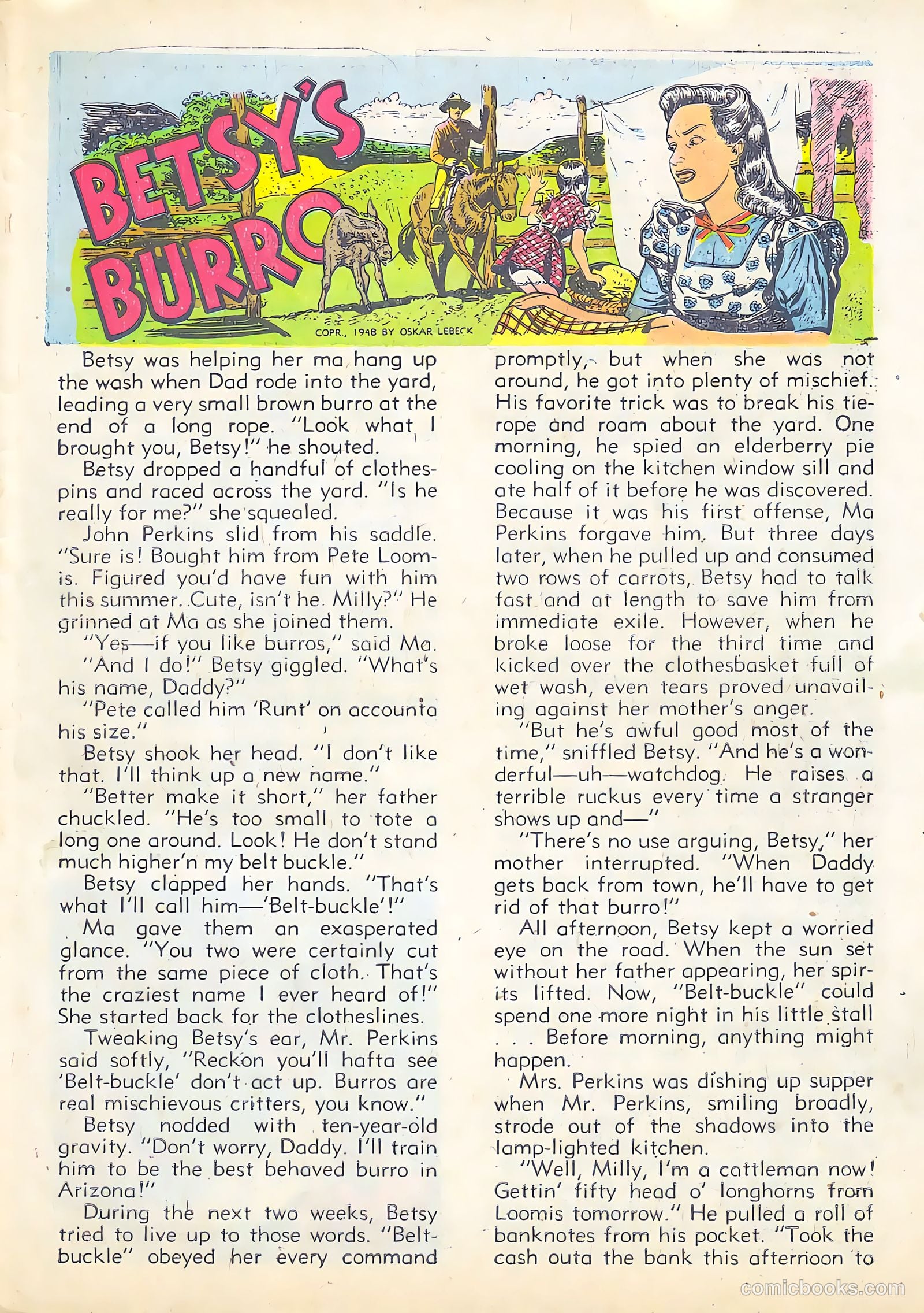 Gene Autry Comics #13 — page 27 of 36