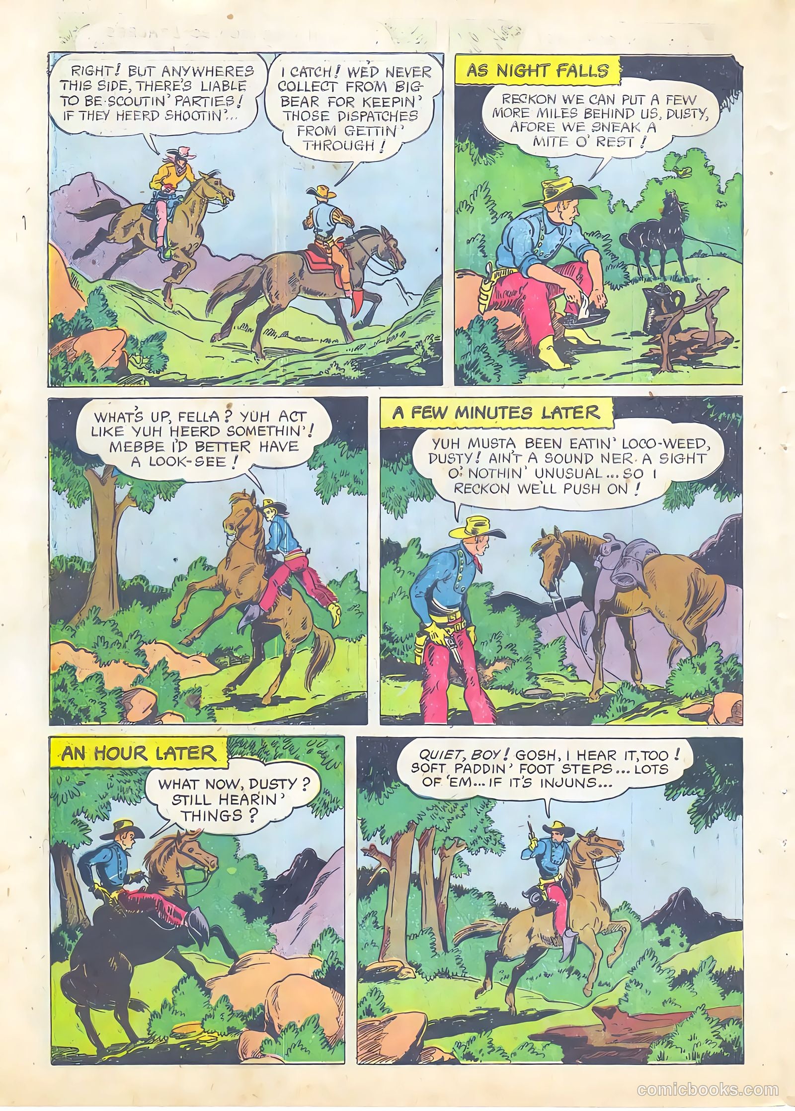 Gene Autry Comics #13 — page 30 of 36