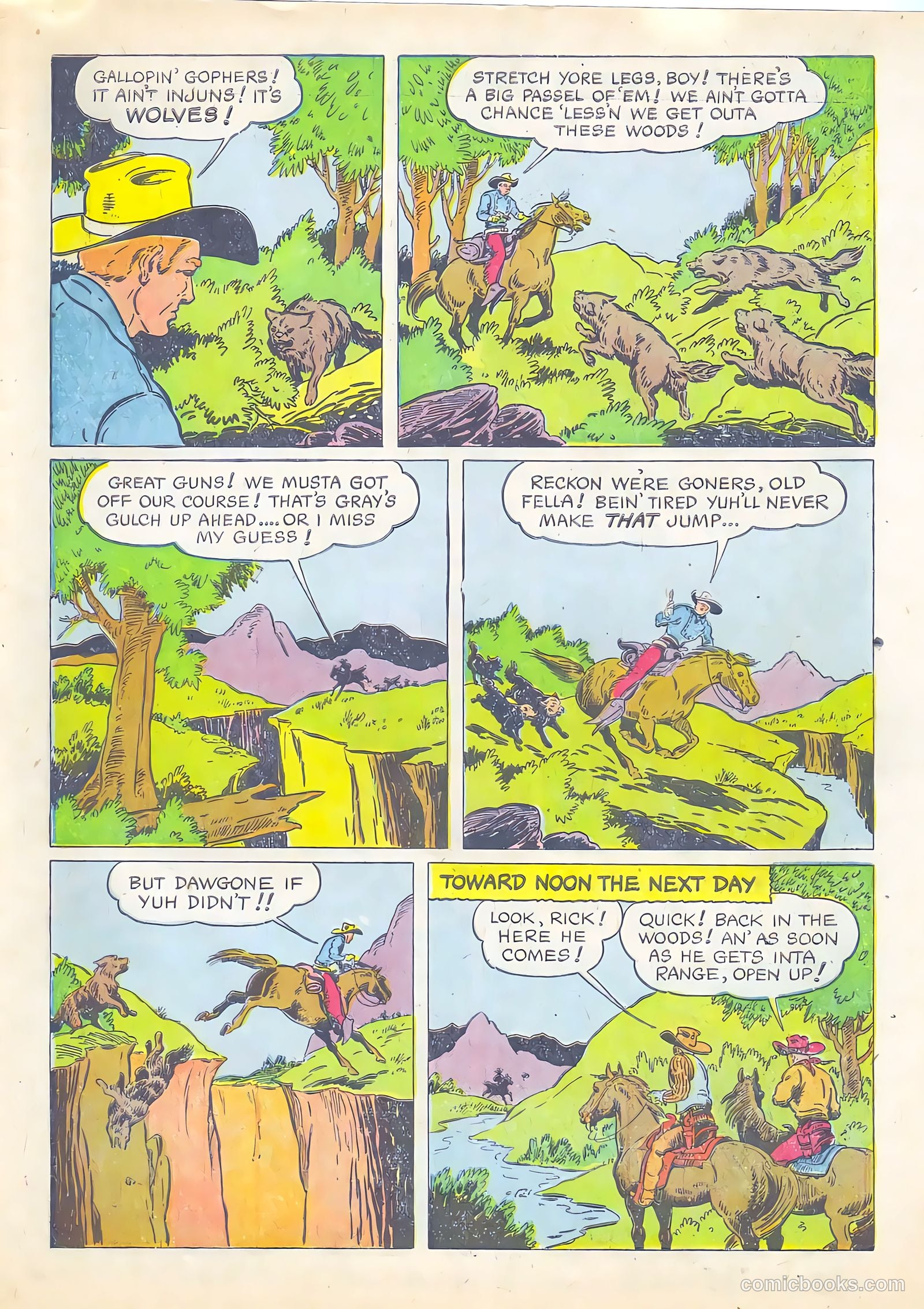 Gene Autry Comics #13 — page 31 of 36