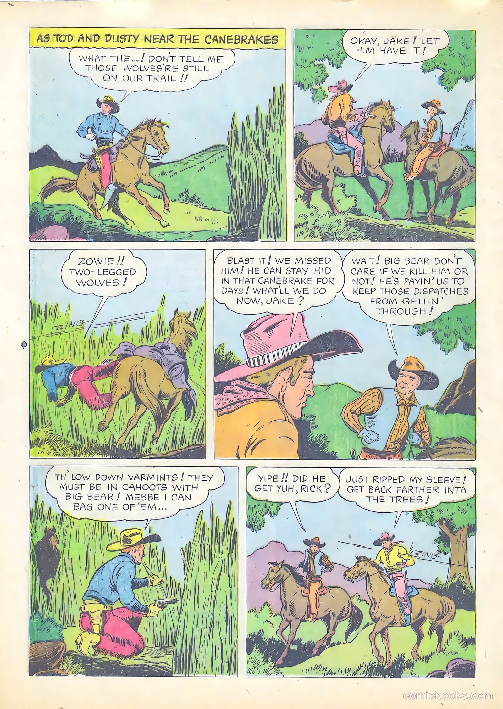 Gene Autry Comics #13 — page 32 of 36