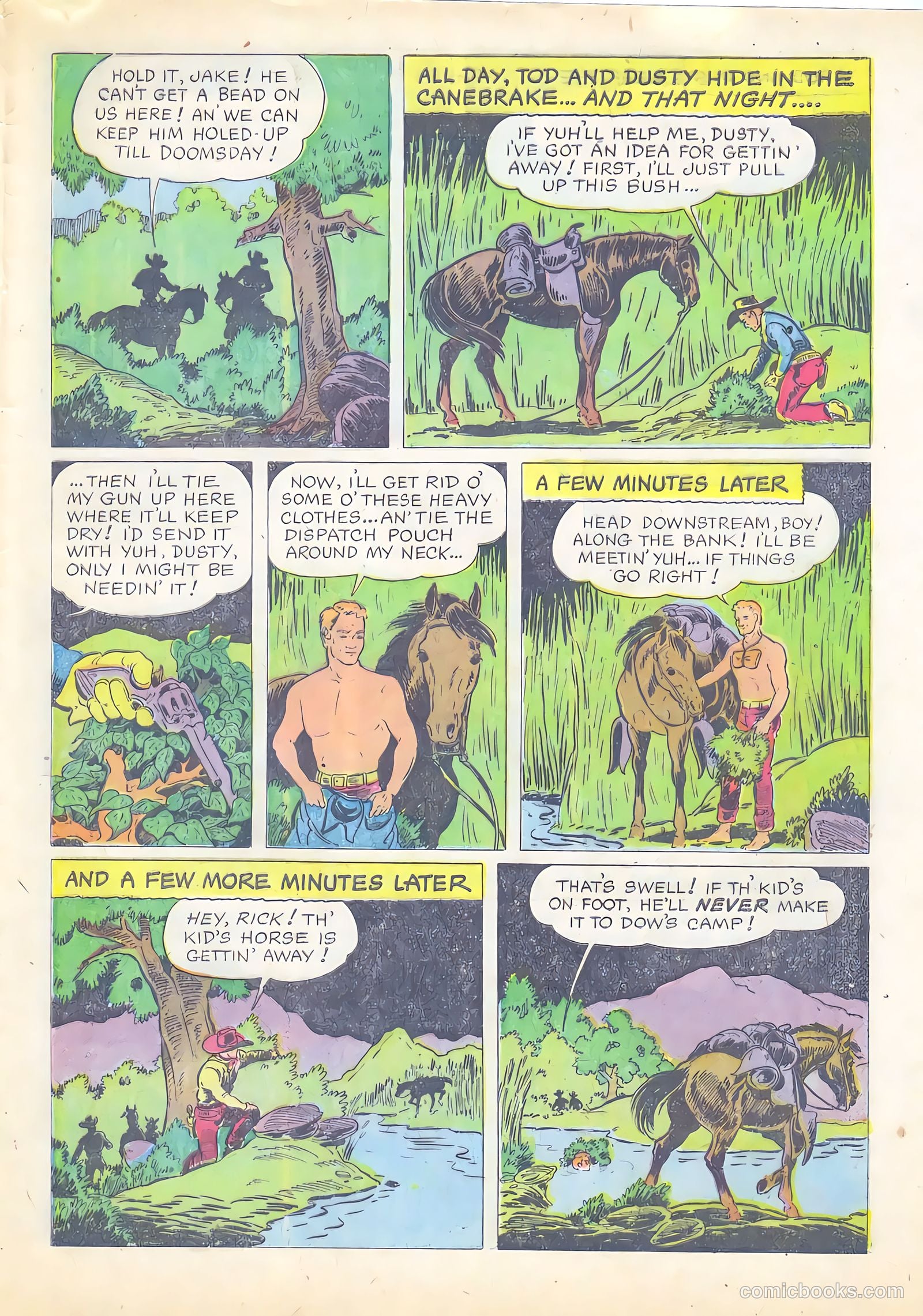 Gene Autry Comics #13 — page 33 of 36