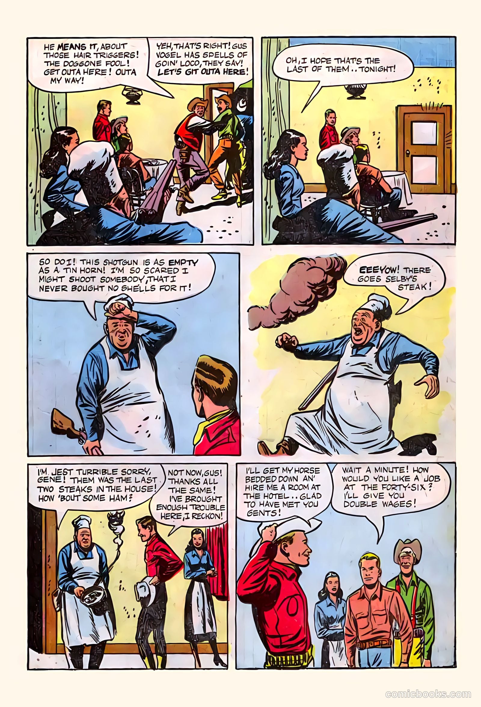 Gene Autry Comics #14 — page 15 of 35