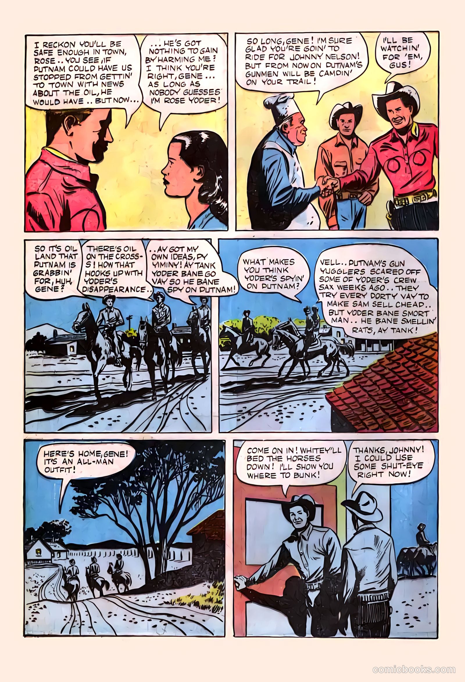 Gene Autry Comics #14 — page 16 of 35
