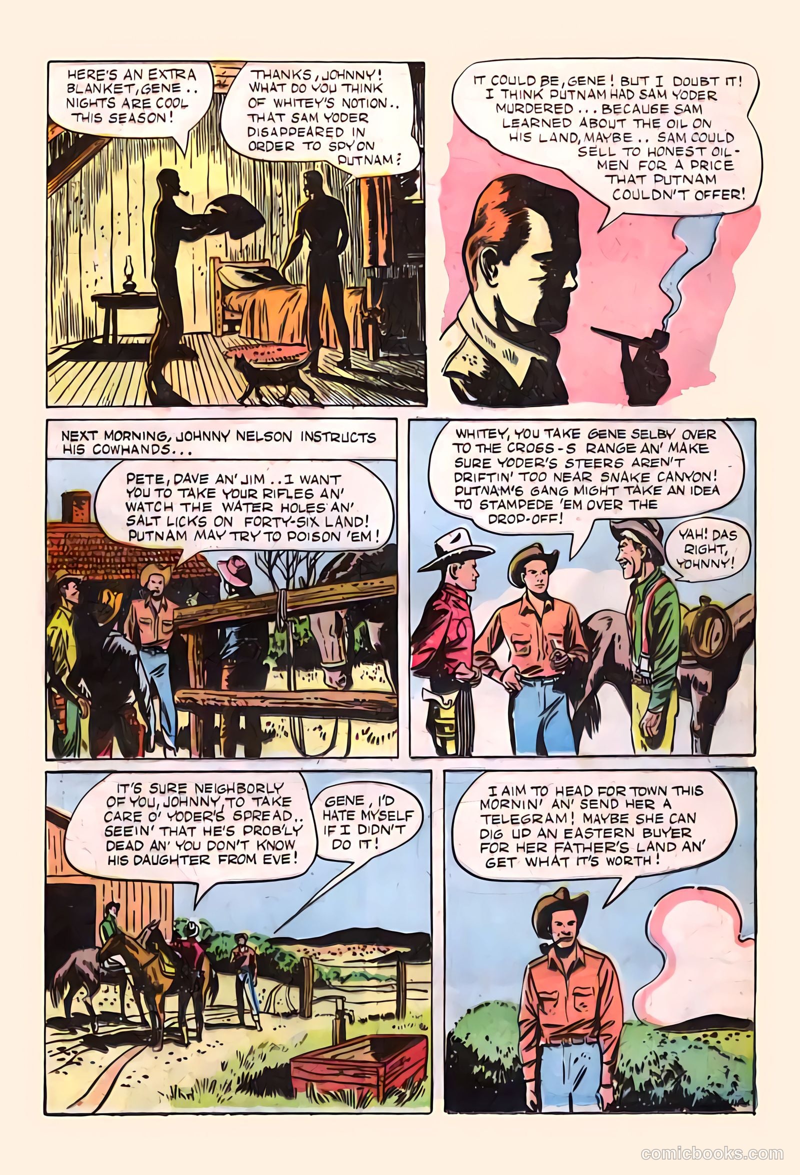 Gene Autry Comics #14 — page 17 of 35