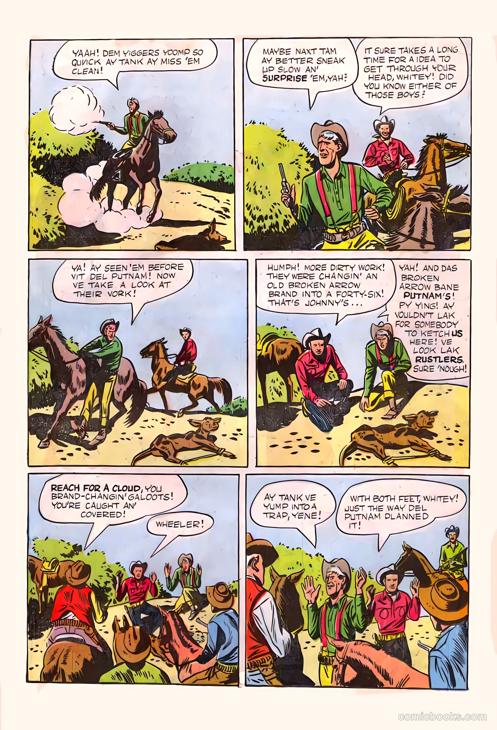 Gene Autry Comics #14 — page 19 of 35
