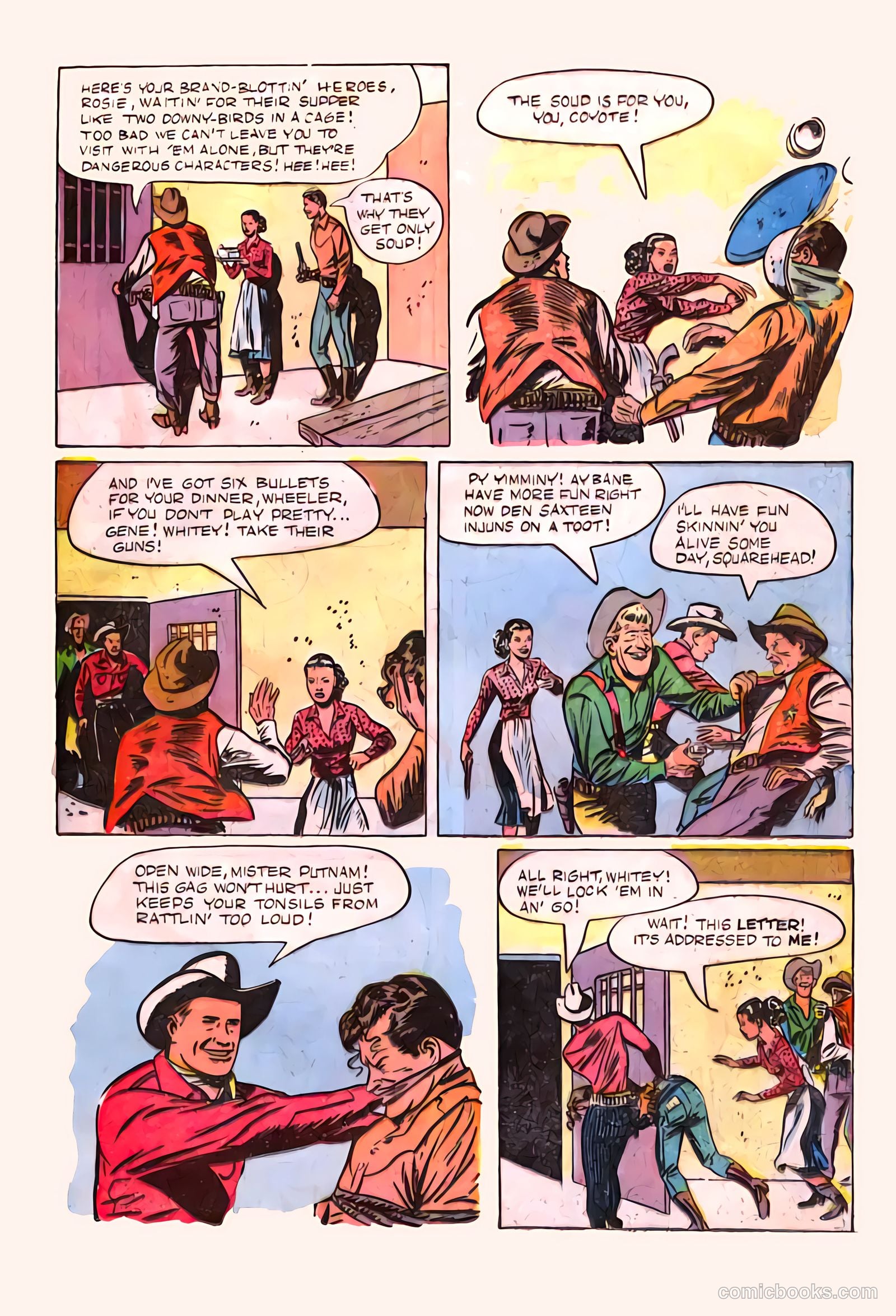 Gene Autry Comics #14 — page 21 of 35