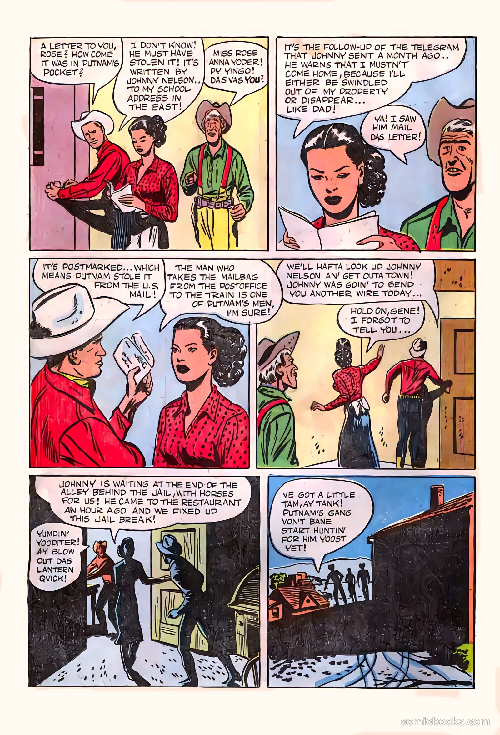 Gene Autry Comics #14 — page 22 of 35