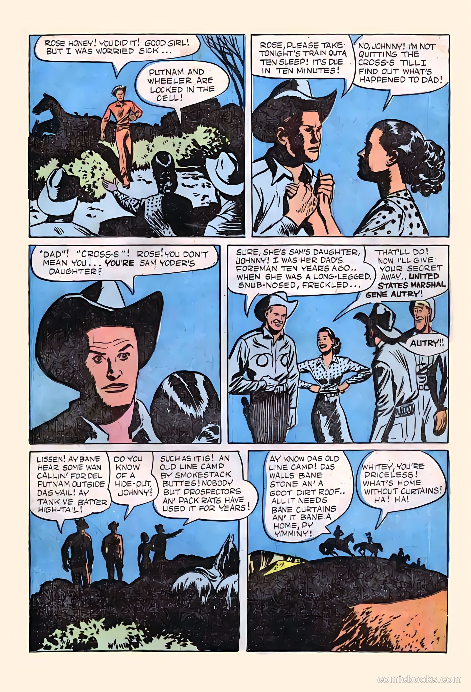 Gene Autry Comics #14 — page 23 of 35