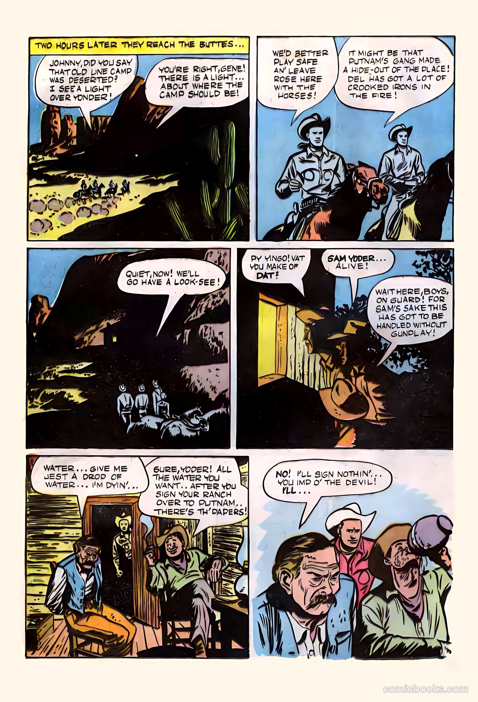 Gene Autry Comics #14 — page 24 of 35