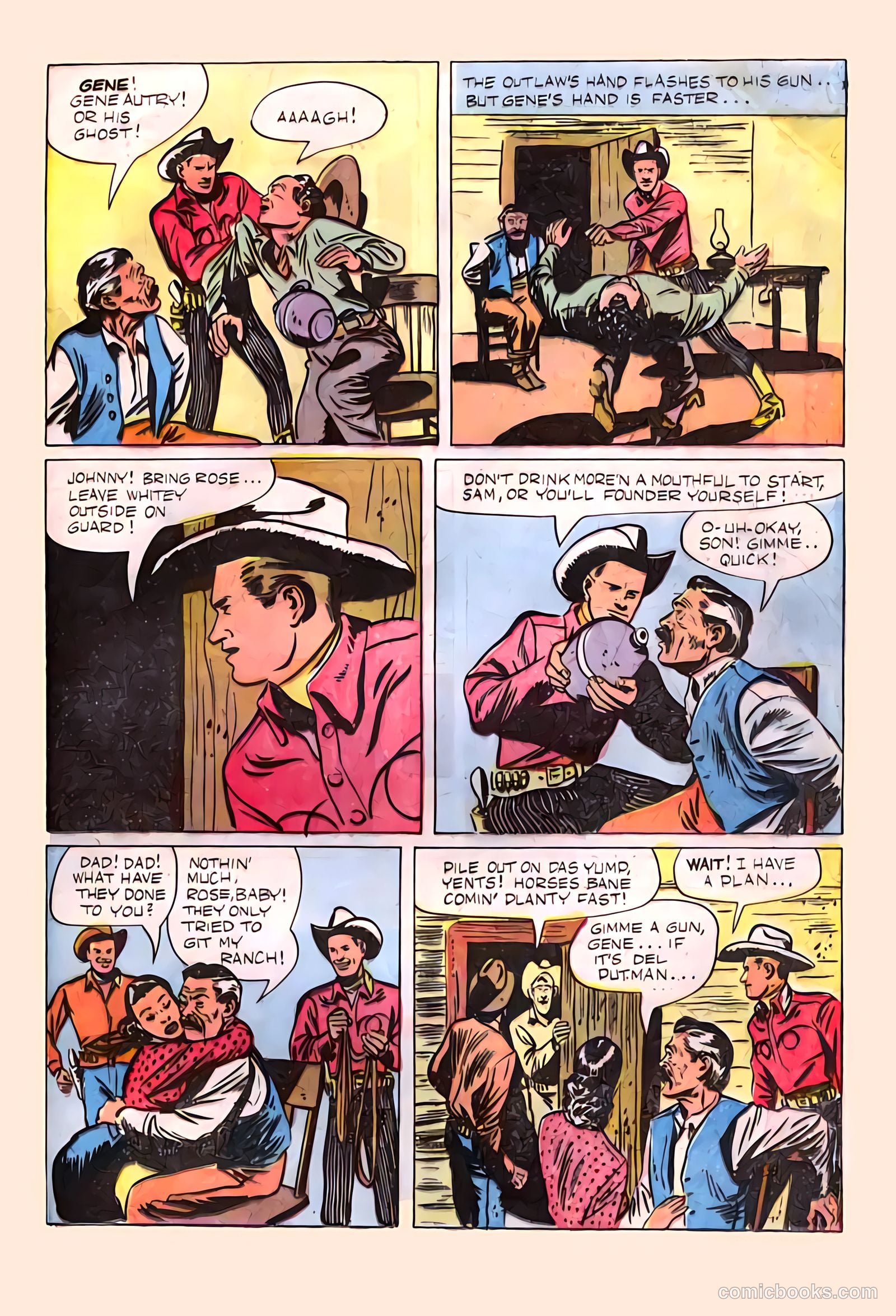 Gene Autry Comics #14 — page 25 of 35