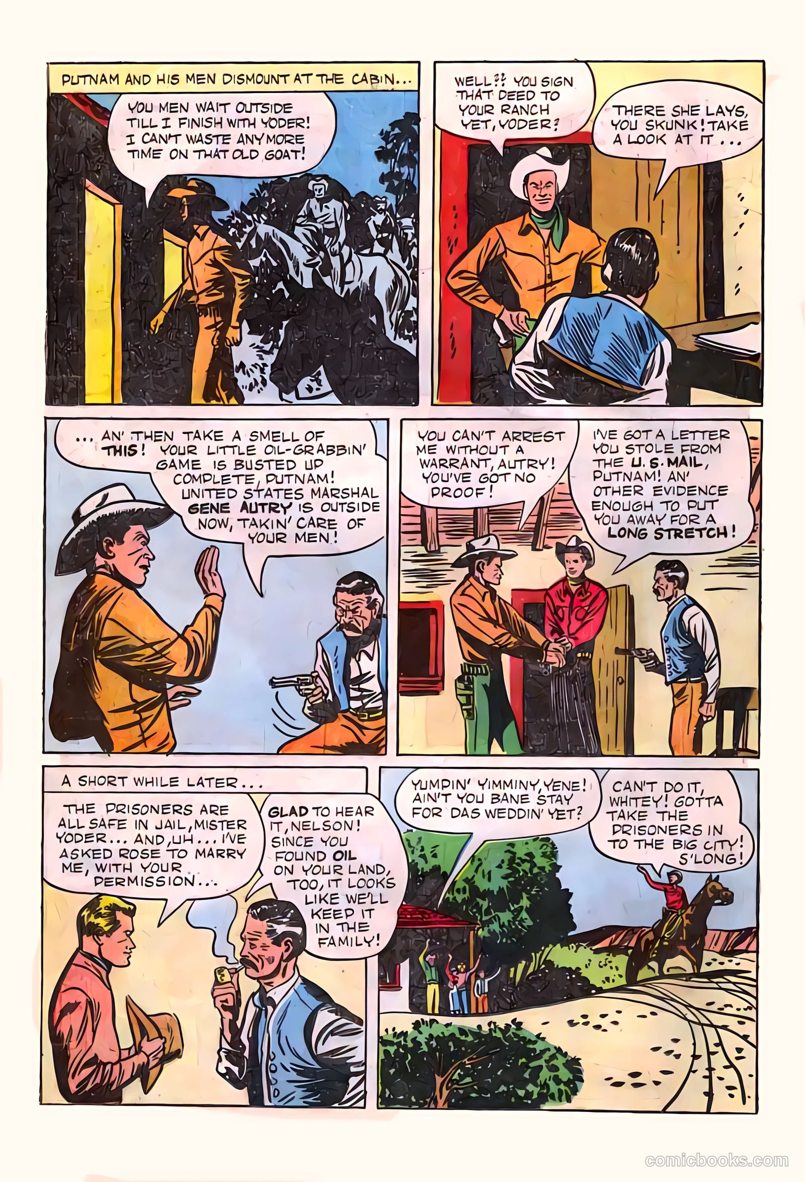 Gene Autry Comics #14 — page 26 of 35