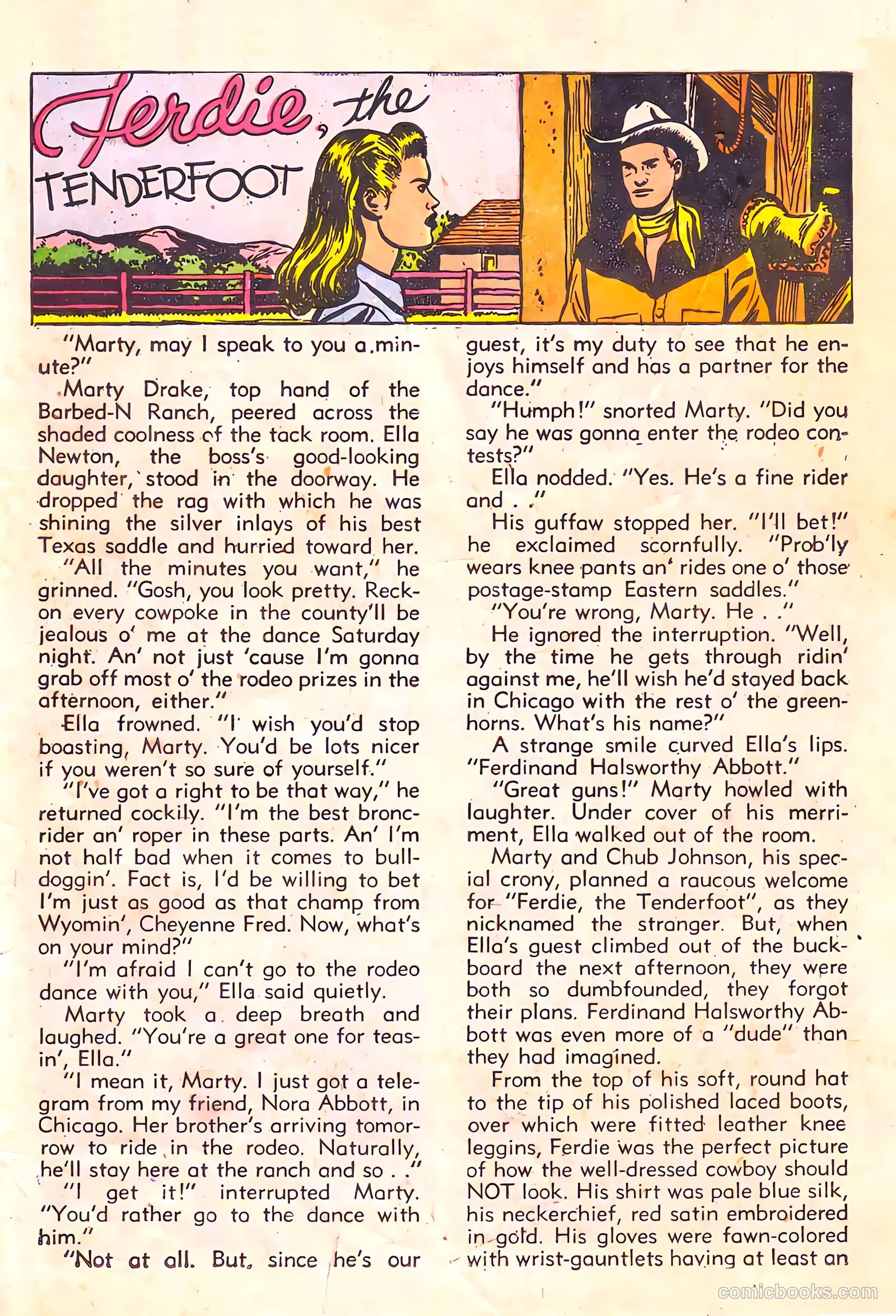 Gene Autry Comics #14 — page 27 of 35