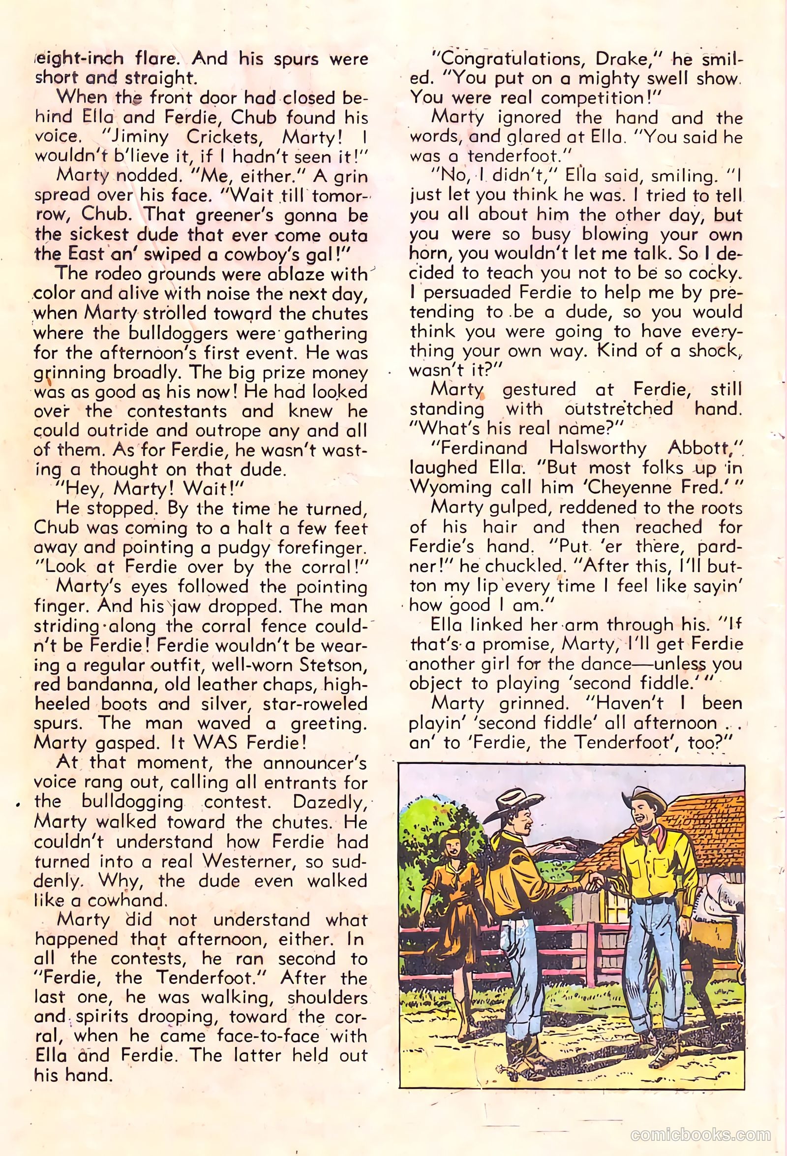Gene Autry Comics #14 — page 28 of 35