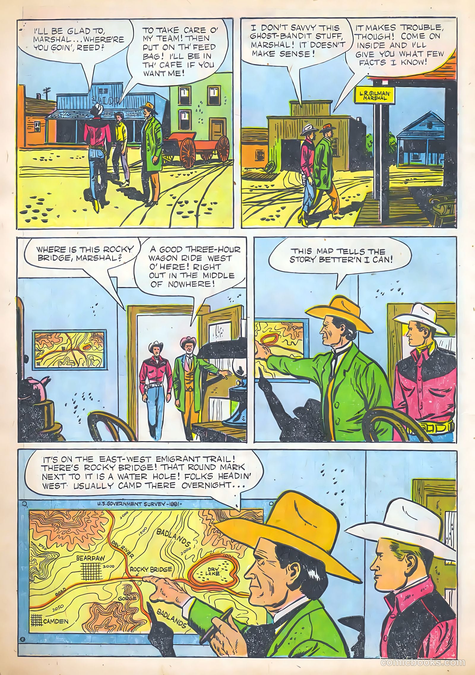 Gene Autry Comics #15 — page 6 of 36