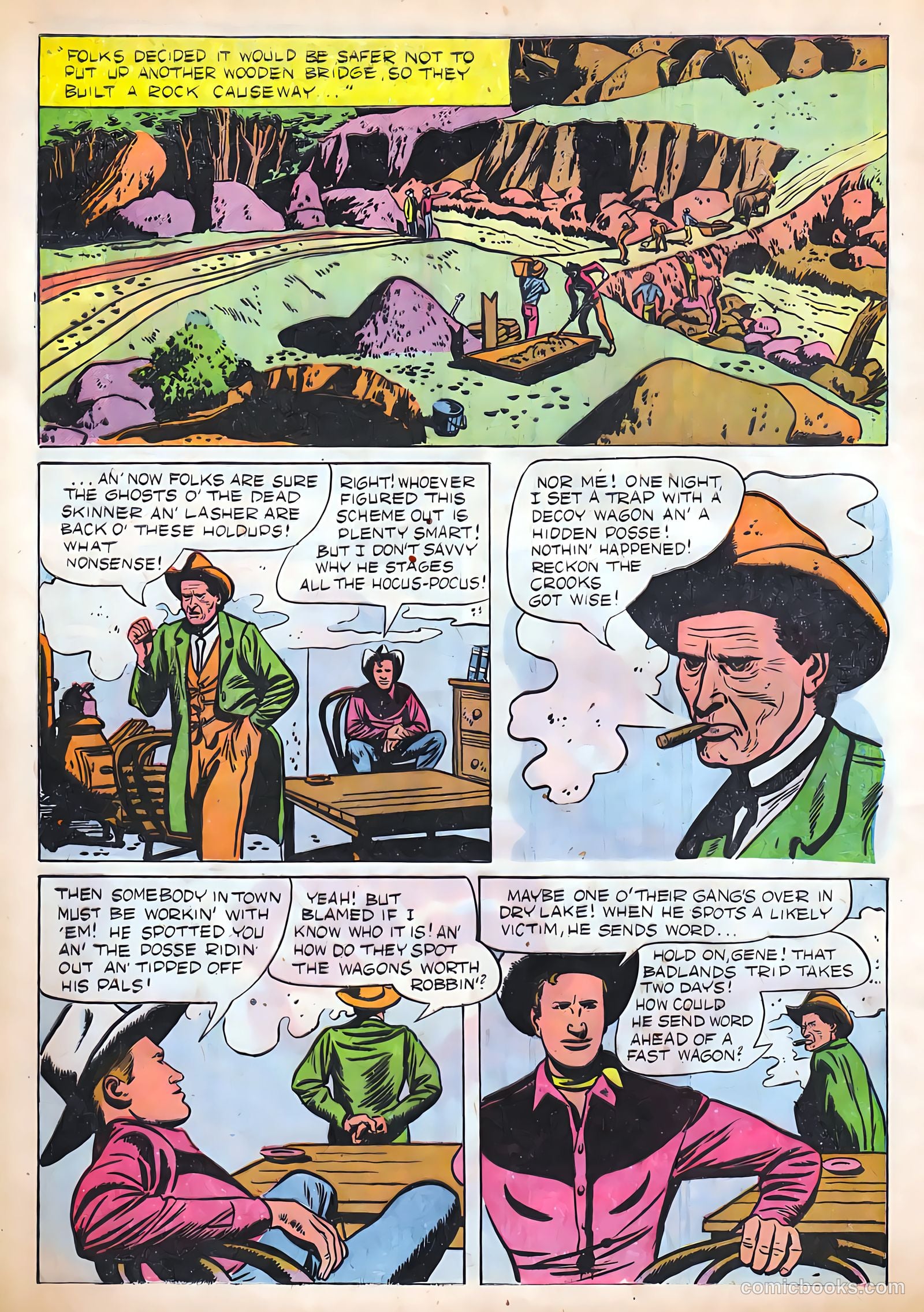 Gene Autry Comics #15 — page 8 of 36