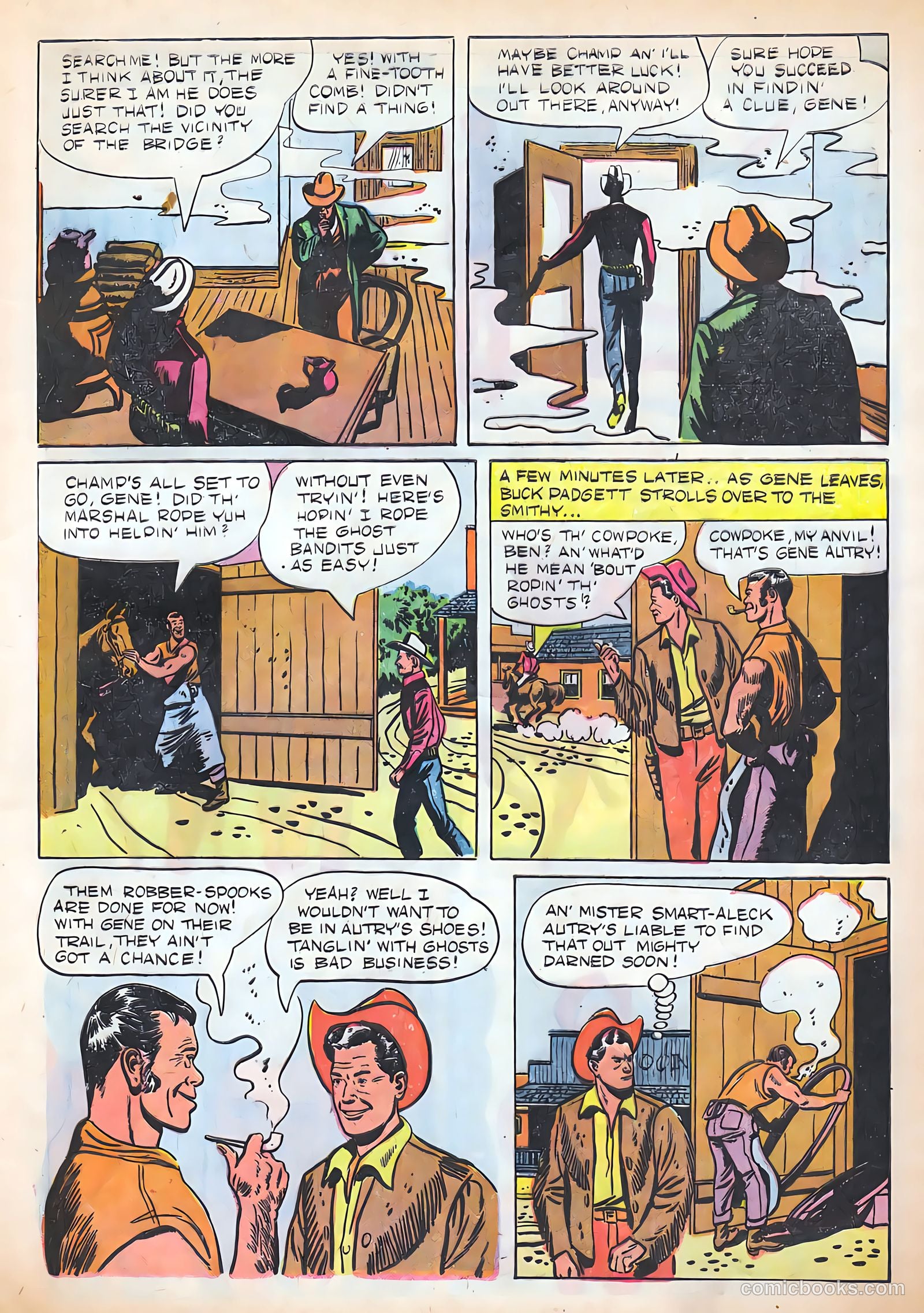 Gene Autry Comics #15 — page 9 of 36