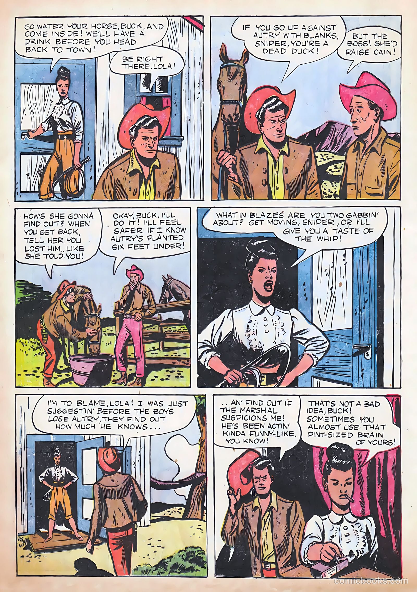 Gene Autry Comics #15 — page 12 of 36