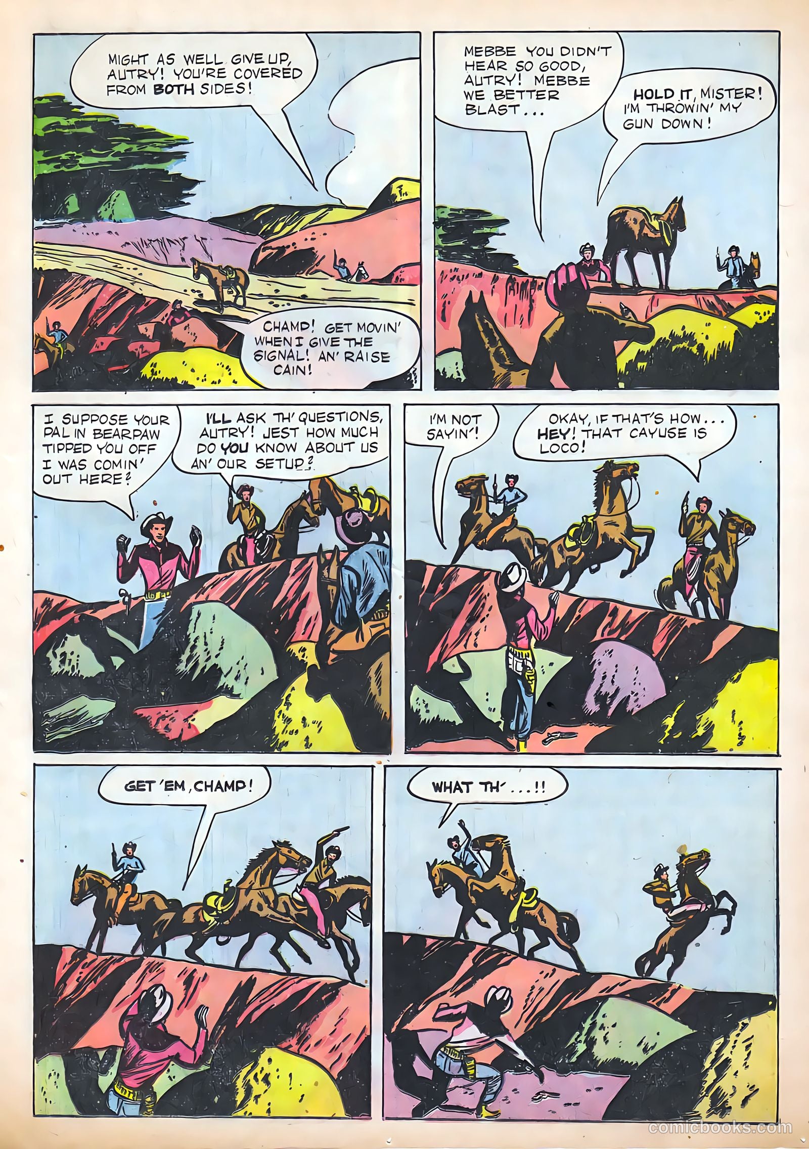 Gene Autry Comics #15 — page 17 of 36