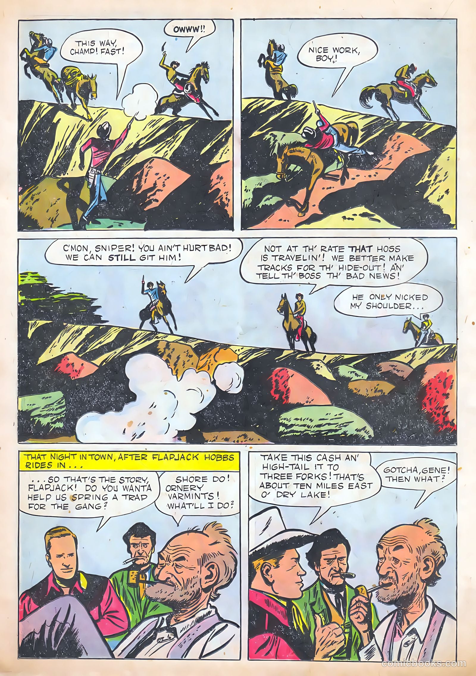 Gene Autry Comics #15 — page 18 of 36