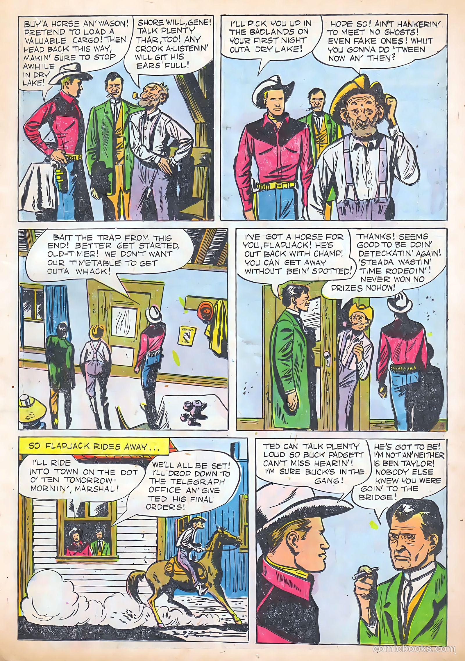 Gene Autry Comics #15 — page 19 of 36
