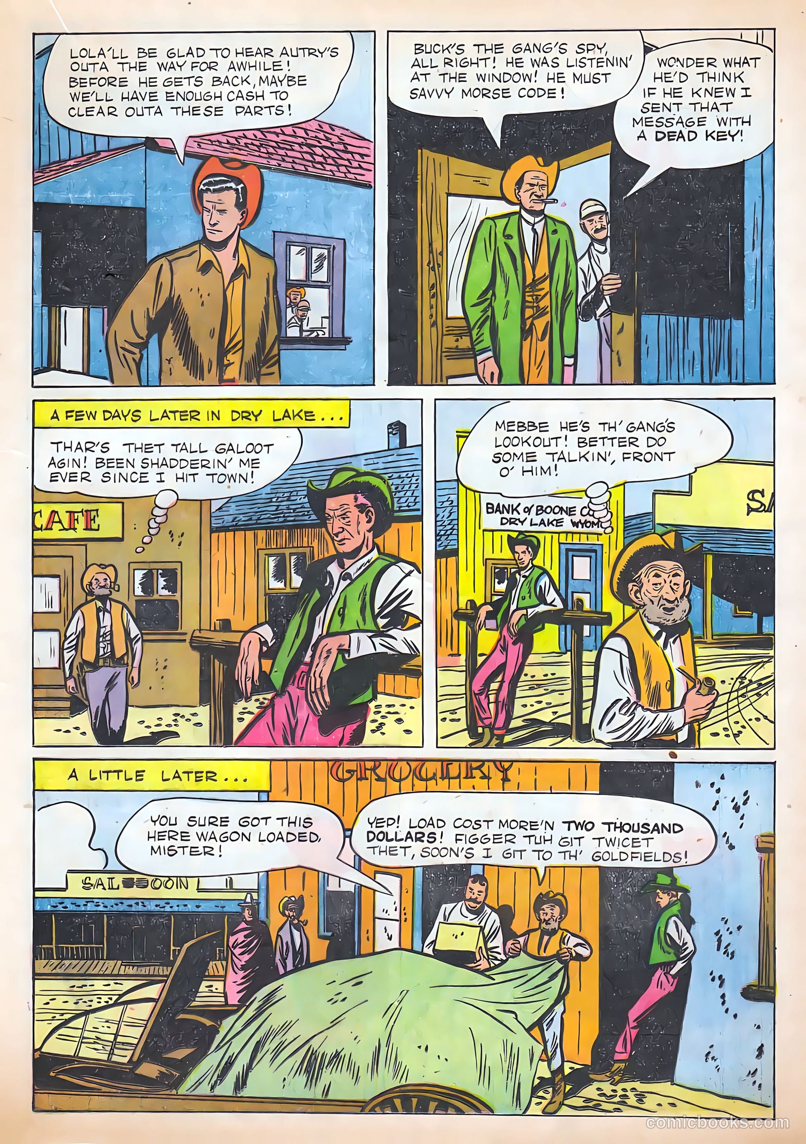 Gene Autry Comics #15 — page 21 of 36