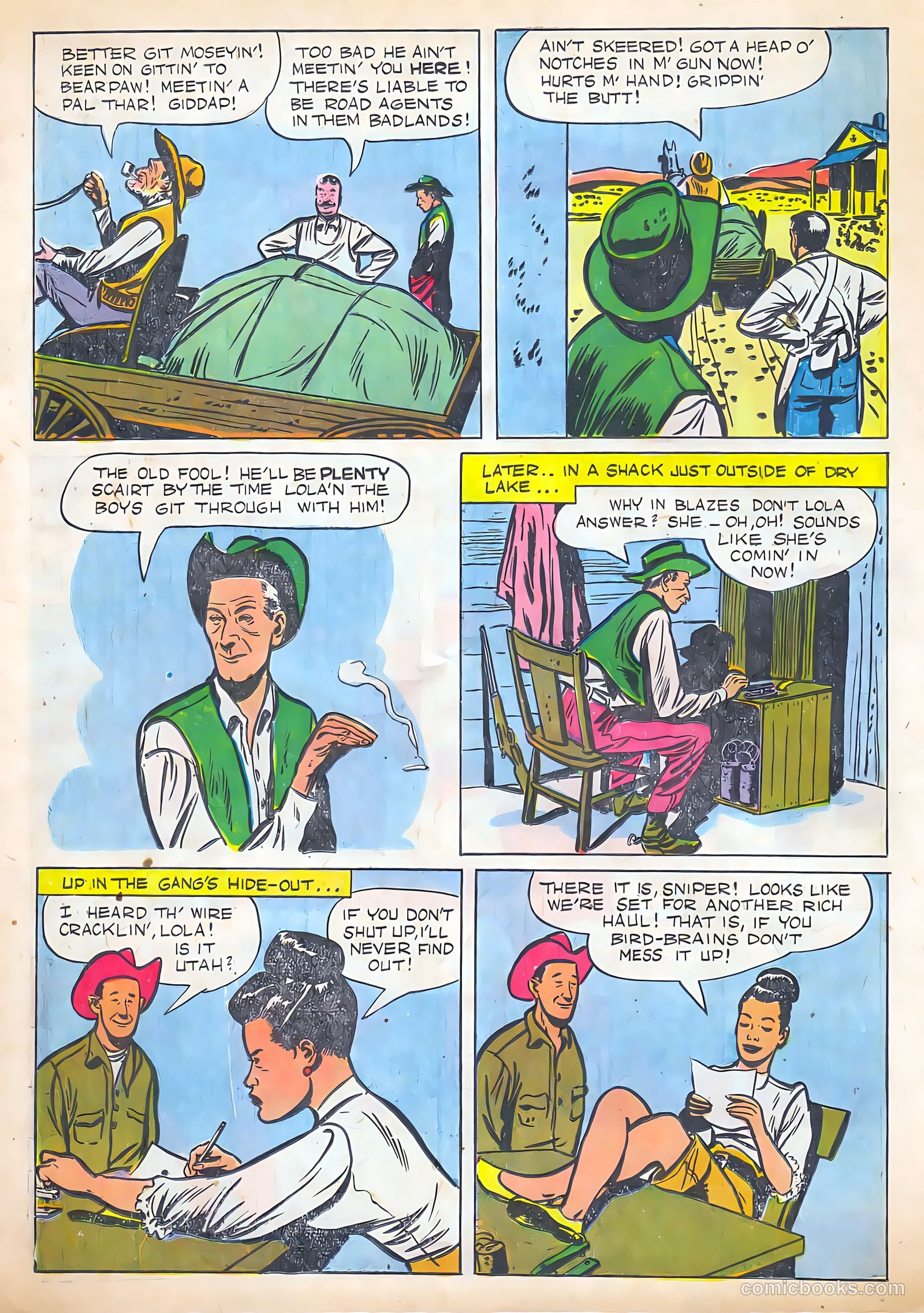 Gene Autry Comics #15 — page 22 of 36