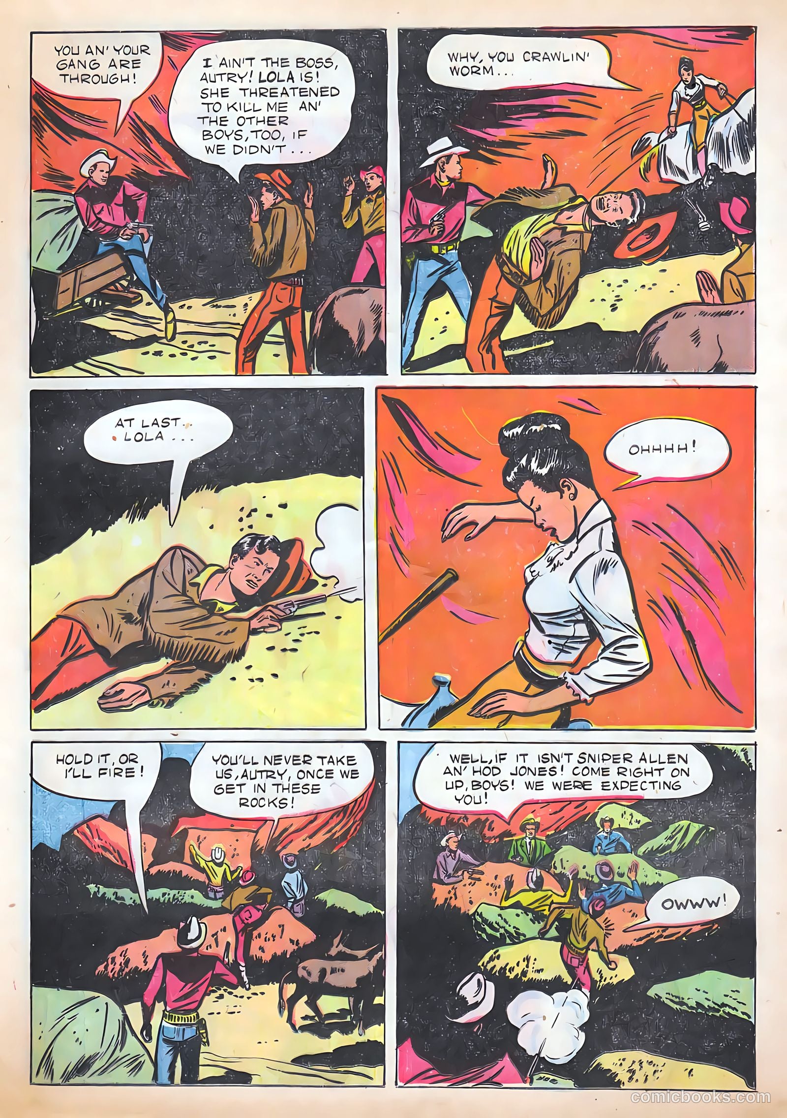 Gene Autry Comics #15 — page 25 of 36