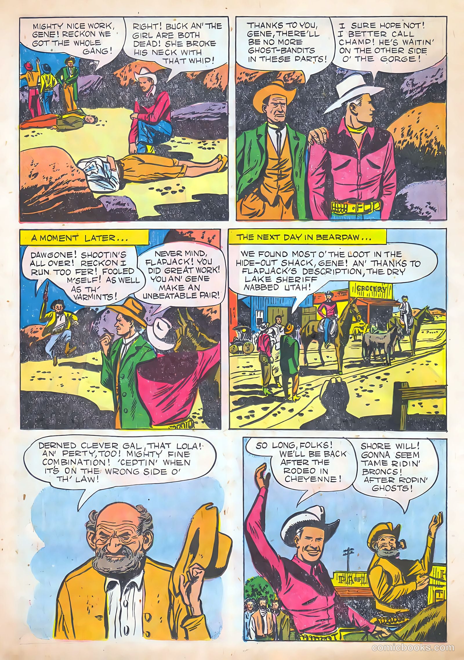 Gene Autry Comics #15 — page 26 of 36
