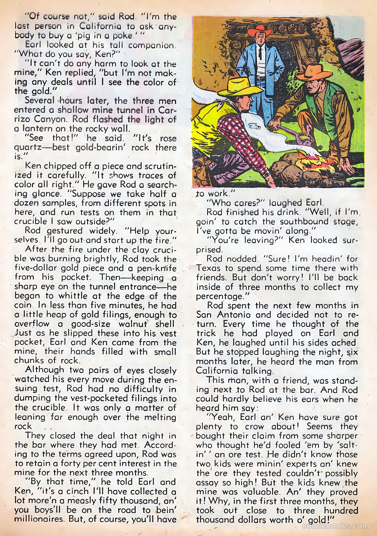 Gene Autry Comics #15 — page 28 of 36